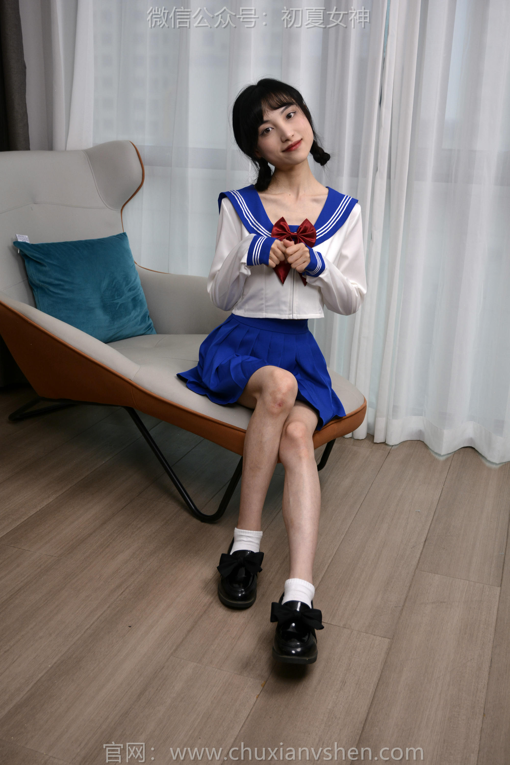 初夏女神 NO.145 柒柒 蓝色妖姬[140P+1V／4.95GB]_第1集