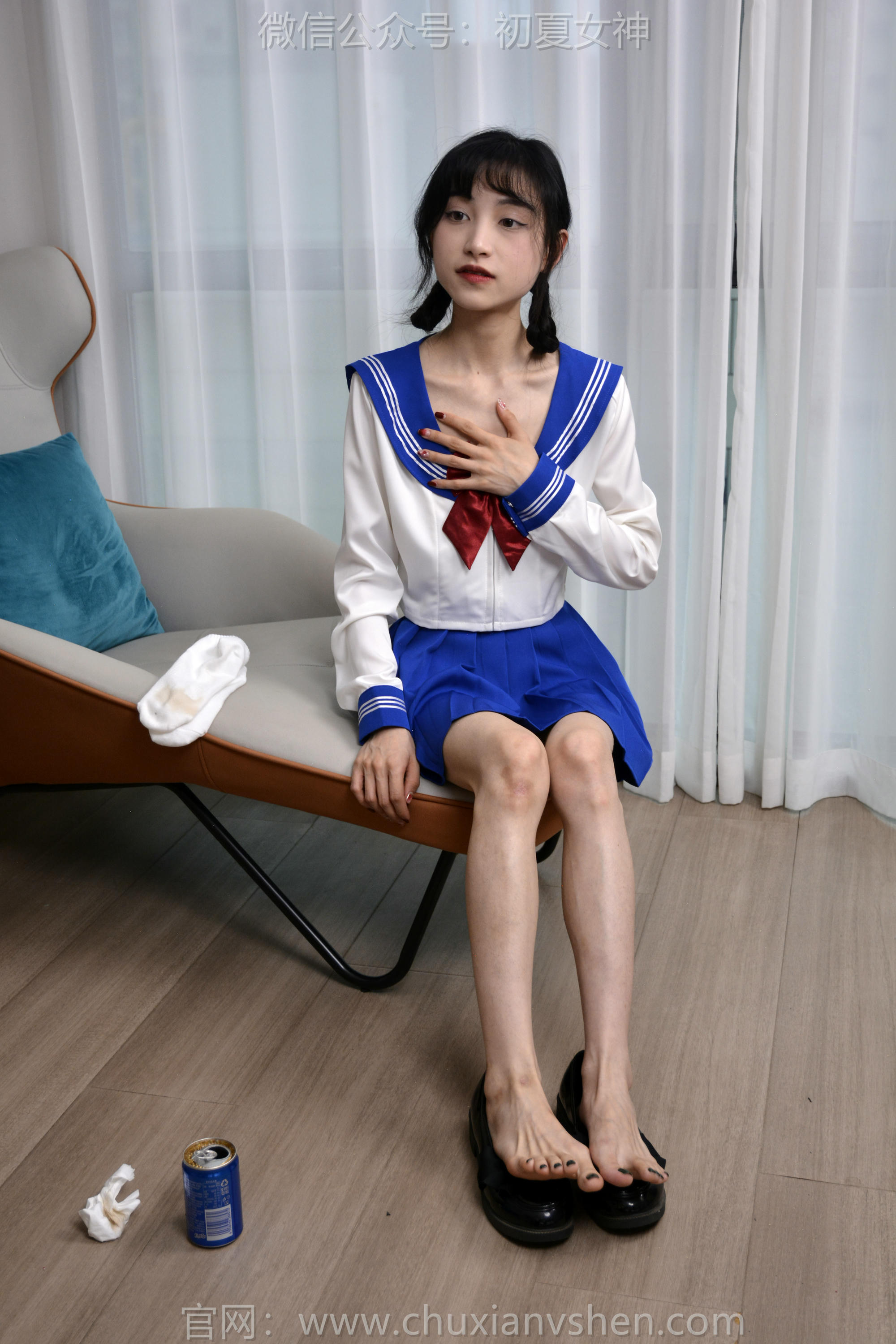 初夏女神 NO.145 柒柒 蓝色妖姬[140P+1V／4.95GB]_第3集