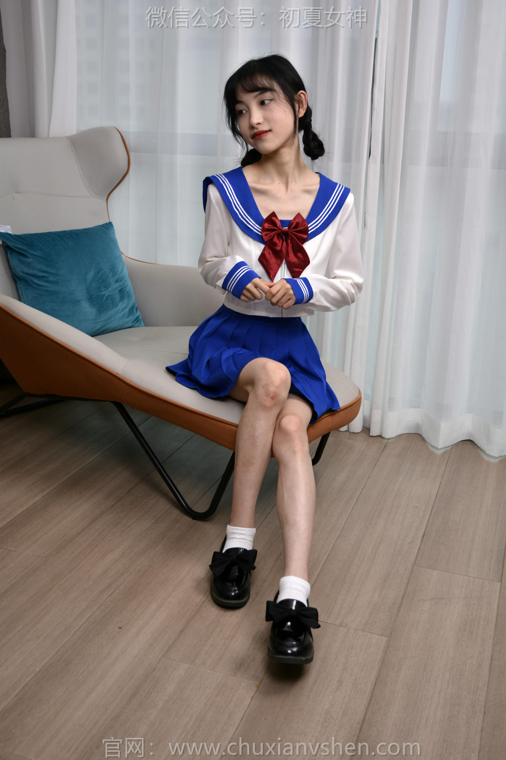 初夏女神 NO.145 柒柒 蓝色妖姬[140P+1V／4.95GB]_第1集