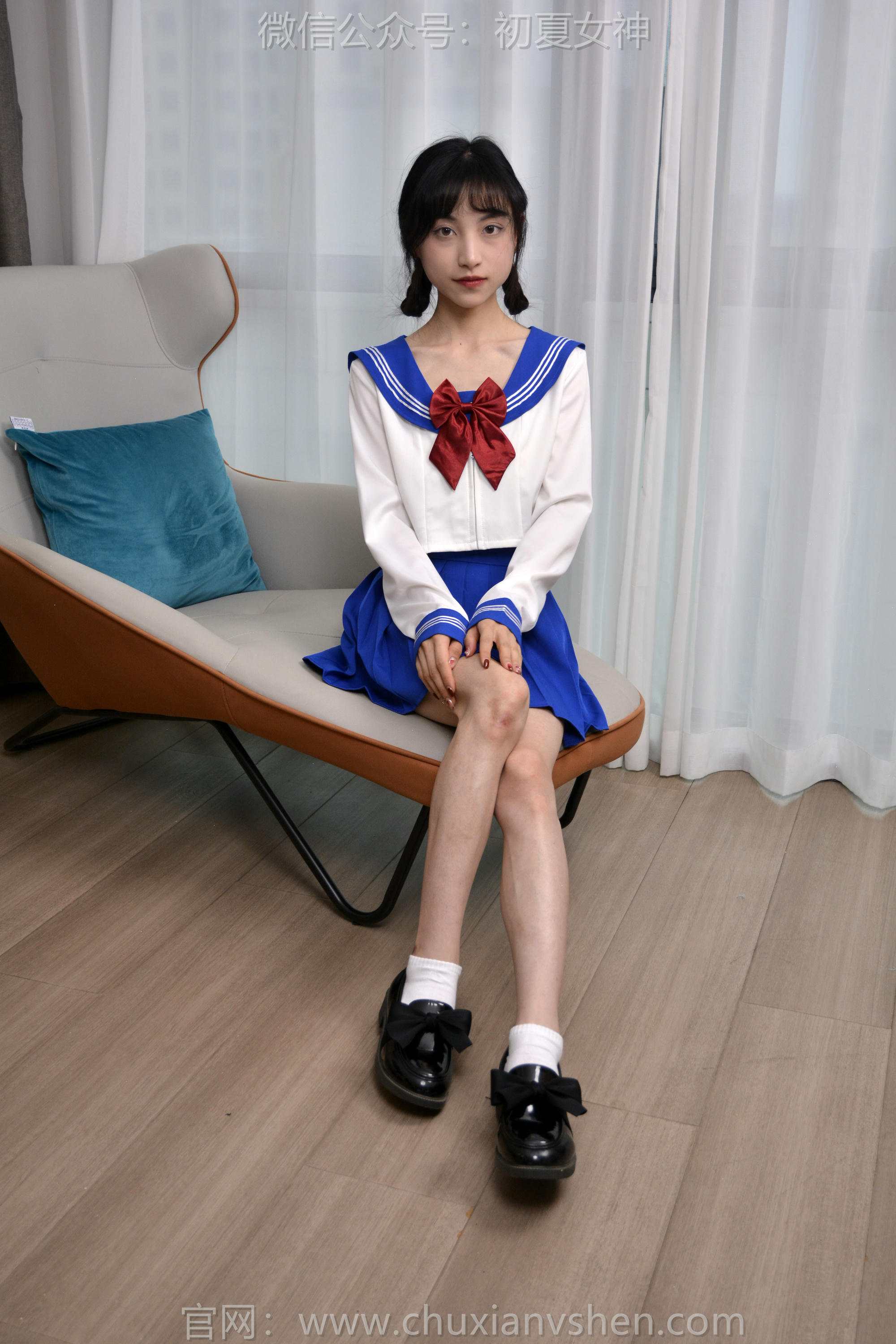 初夏女神 NO.145 柒柒 蓝色妖姬[140P+1V／4.95GB]_第1集