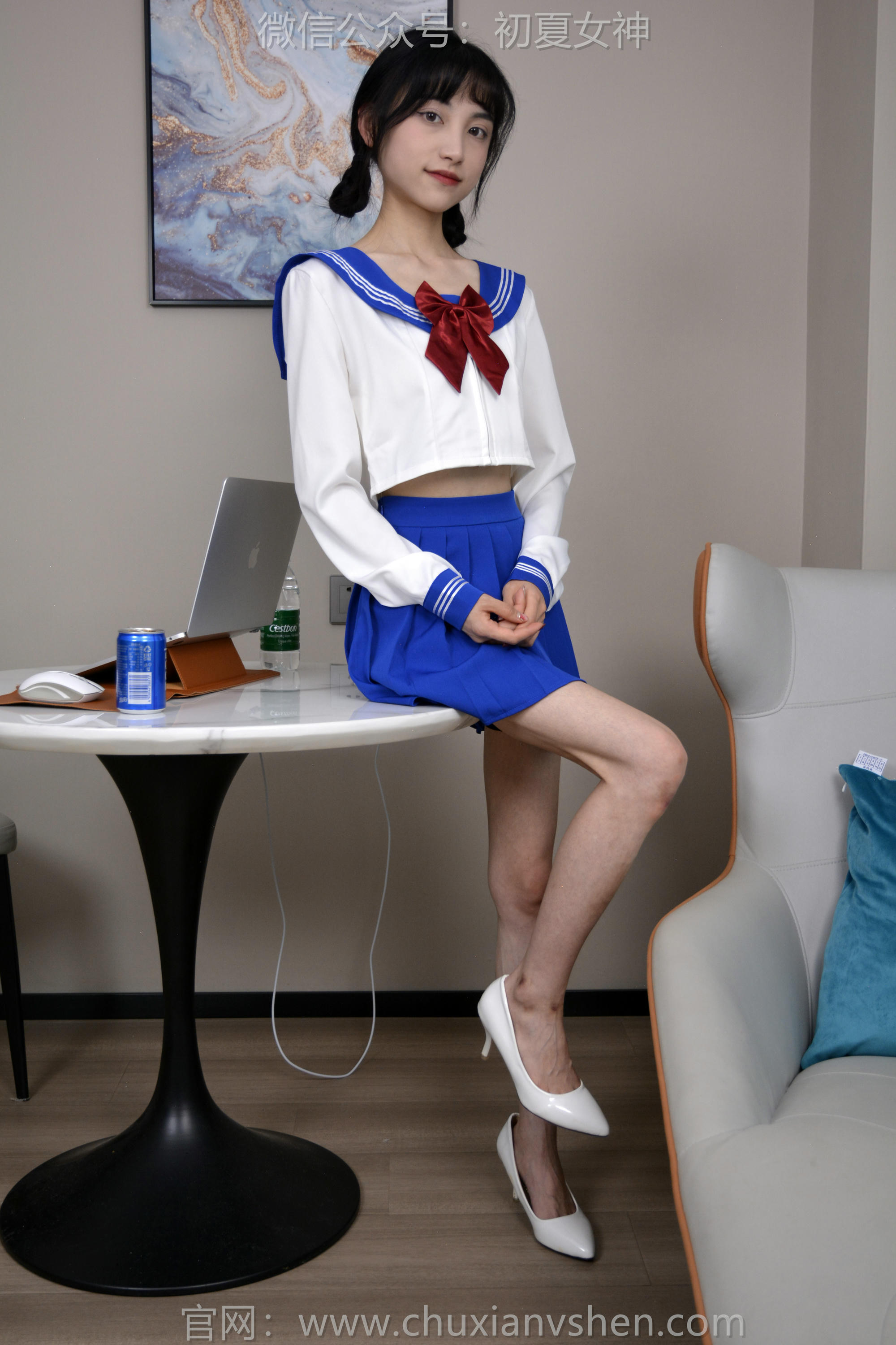 初夏女神 NO.145 柒柒 蓝色妖姬[140P+1V／4.95GB]_第4集