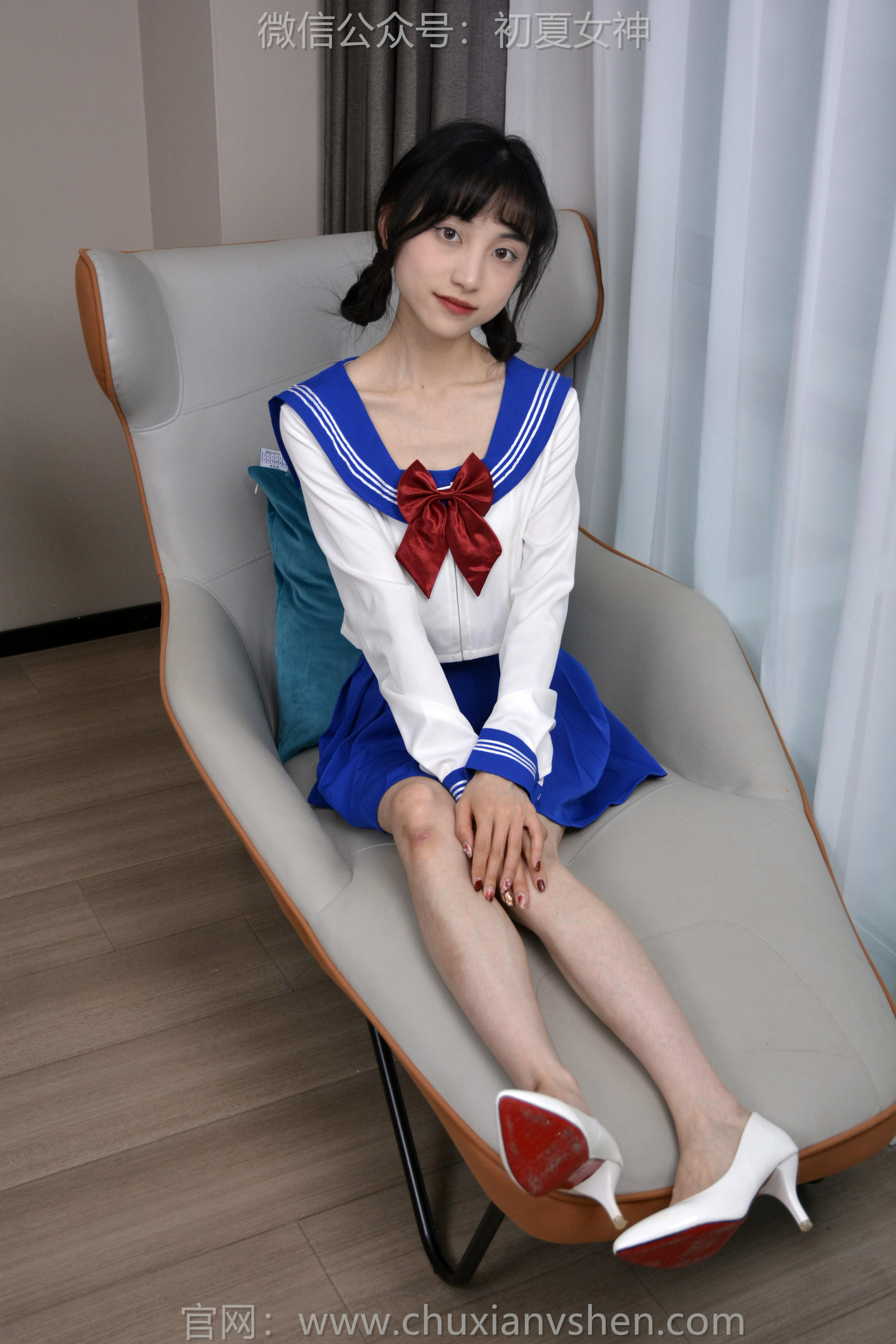 初夏女神 NO.145 柒柒 蓝色妖姬[140P+1V／4.95GB]_第5集