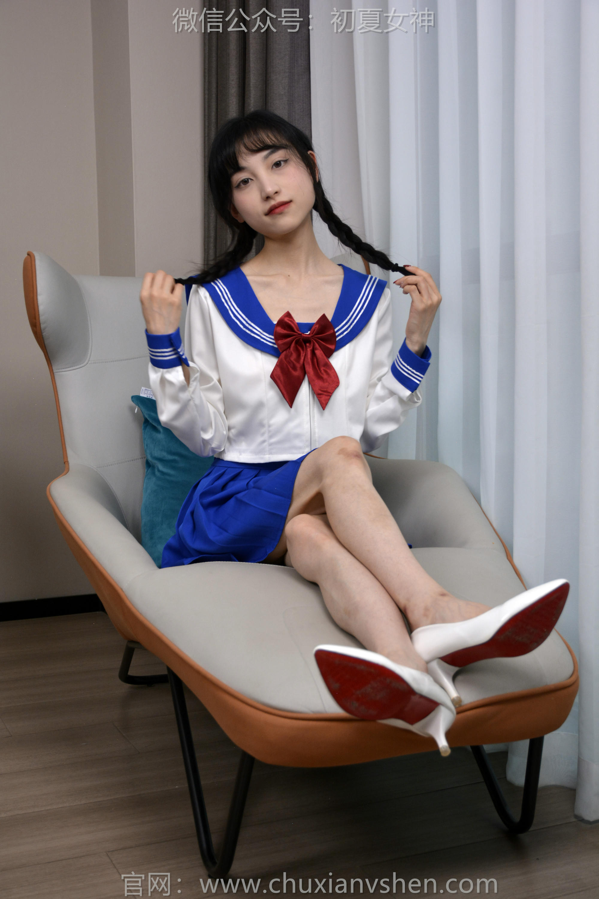 初夏女神 NO.145 柒柒 蓝色妖姬[140P+1V／4.95GB]_第5集