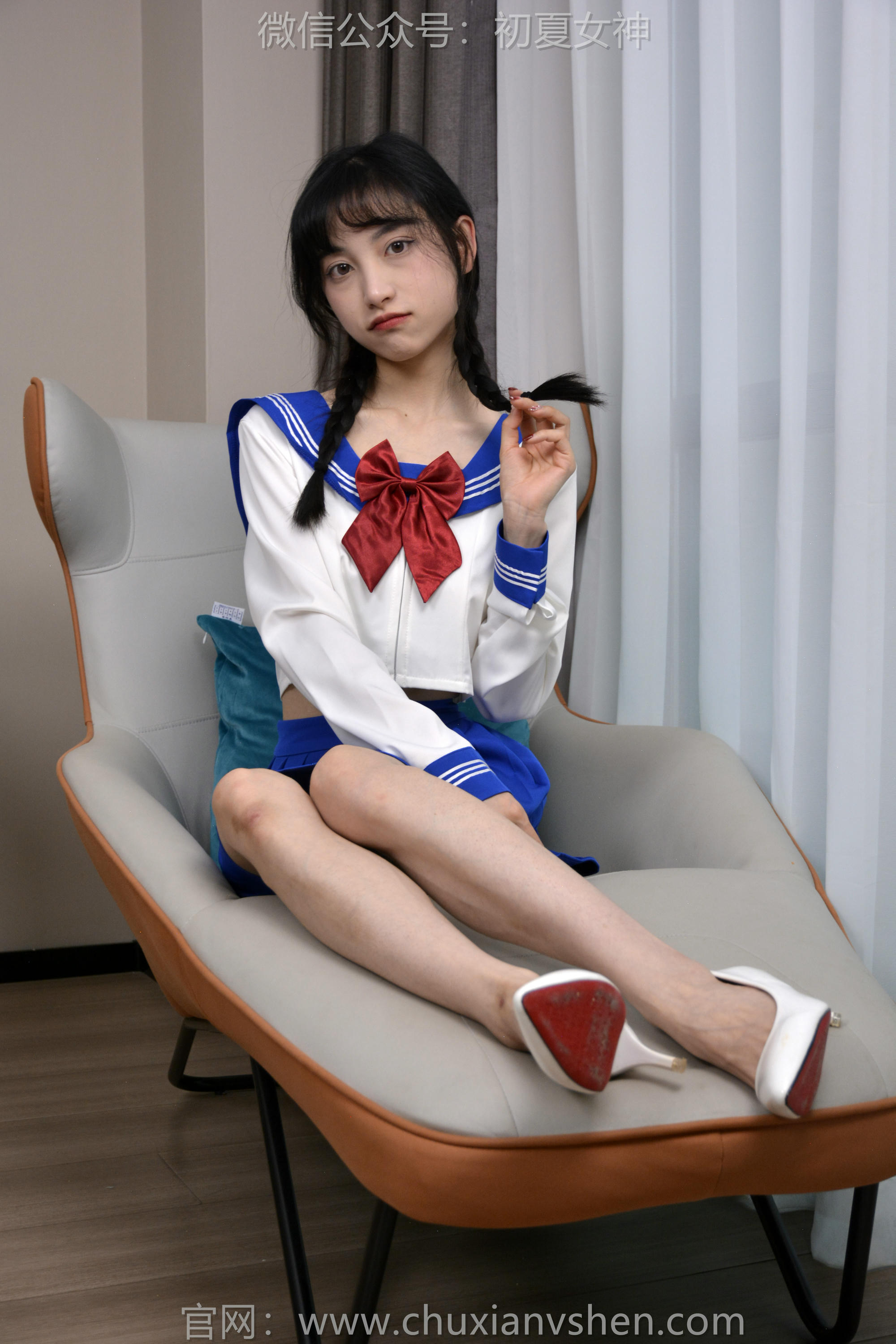 初夏女神 NO.145 柒柒 蓝色妖姬[140P+1V／4.95GB]_第5集