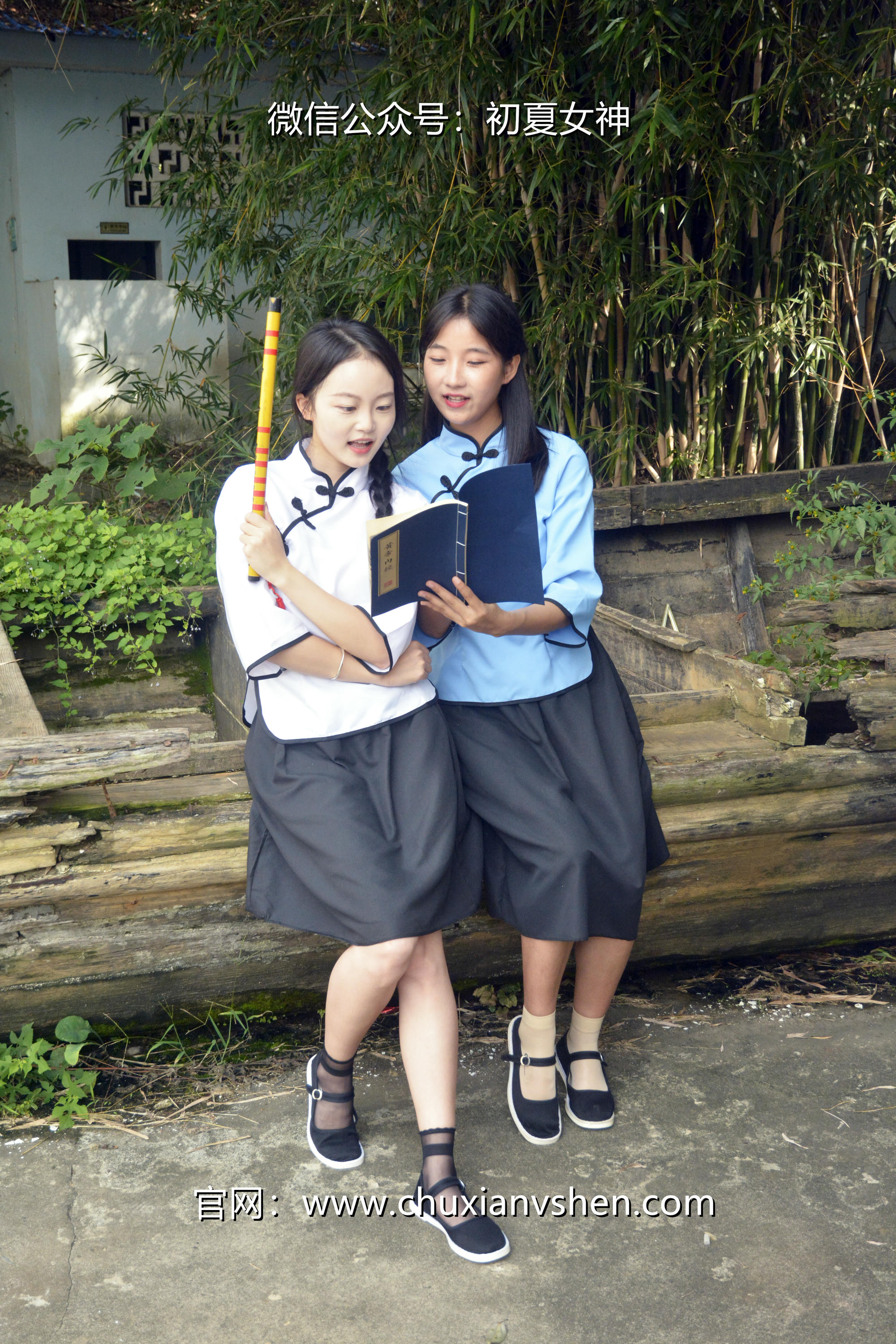 初夏女神 NO.034 点点、双双 民国姐妹[180P+2V／7.51GB]_第2集