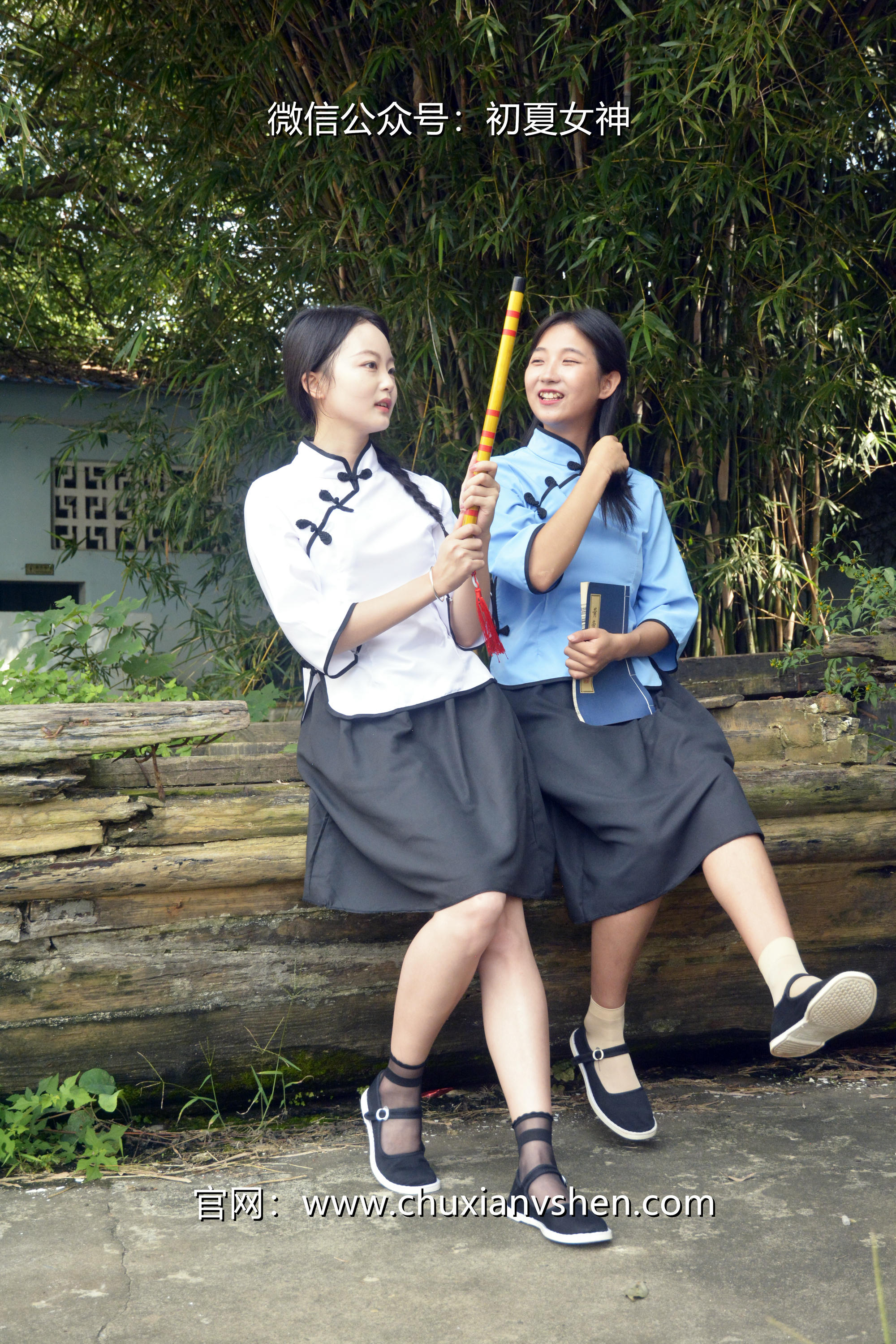 初夏女神 NO.034 点点、双双 民国姐妹[180P+2V／7.51GB]_第2集