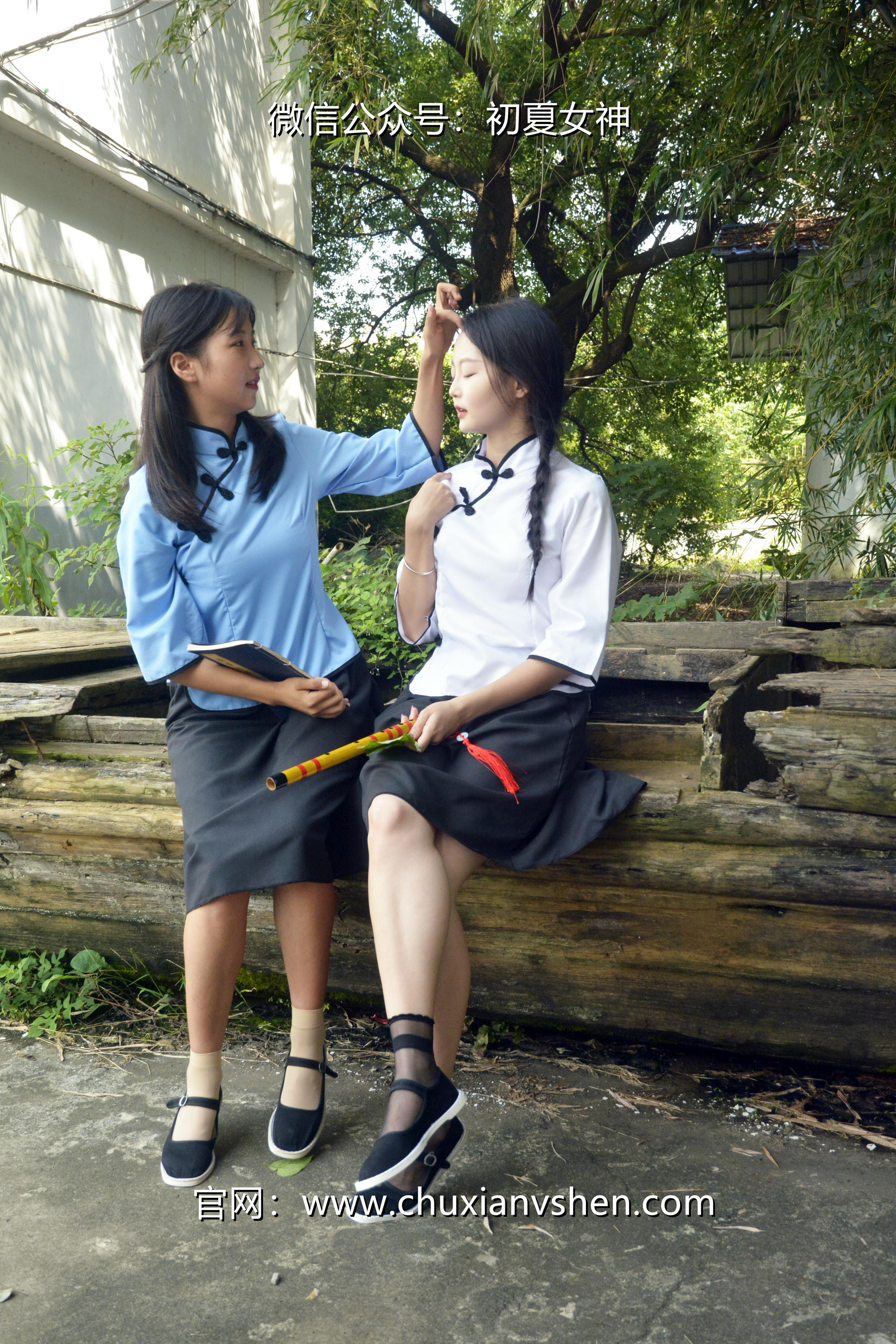 初夏女神 NO.034 点点、双双 民国姐妹[180P+2V／7.51GB]_第2集