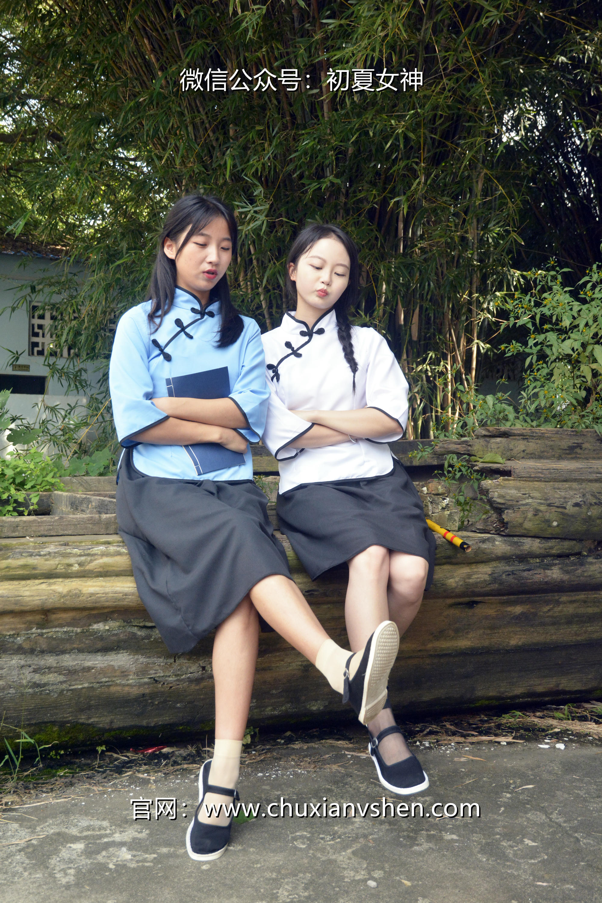 初夏女神 NO.034 点点、双双 民国姐妹[180P+2V／7.51GB]_第2集