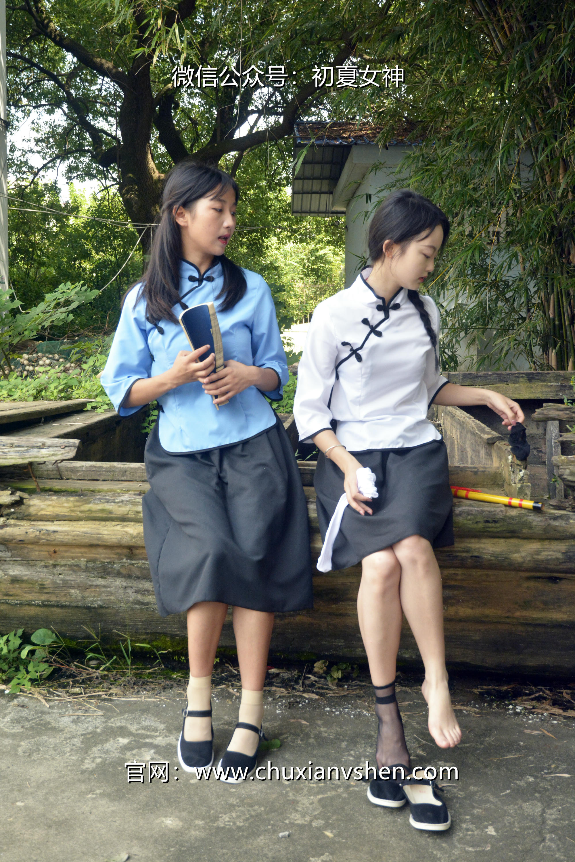 初夏女神 NO.034 点点、双双 民国姐妹[180P+2V／7.51GB]_第4集