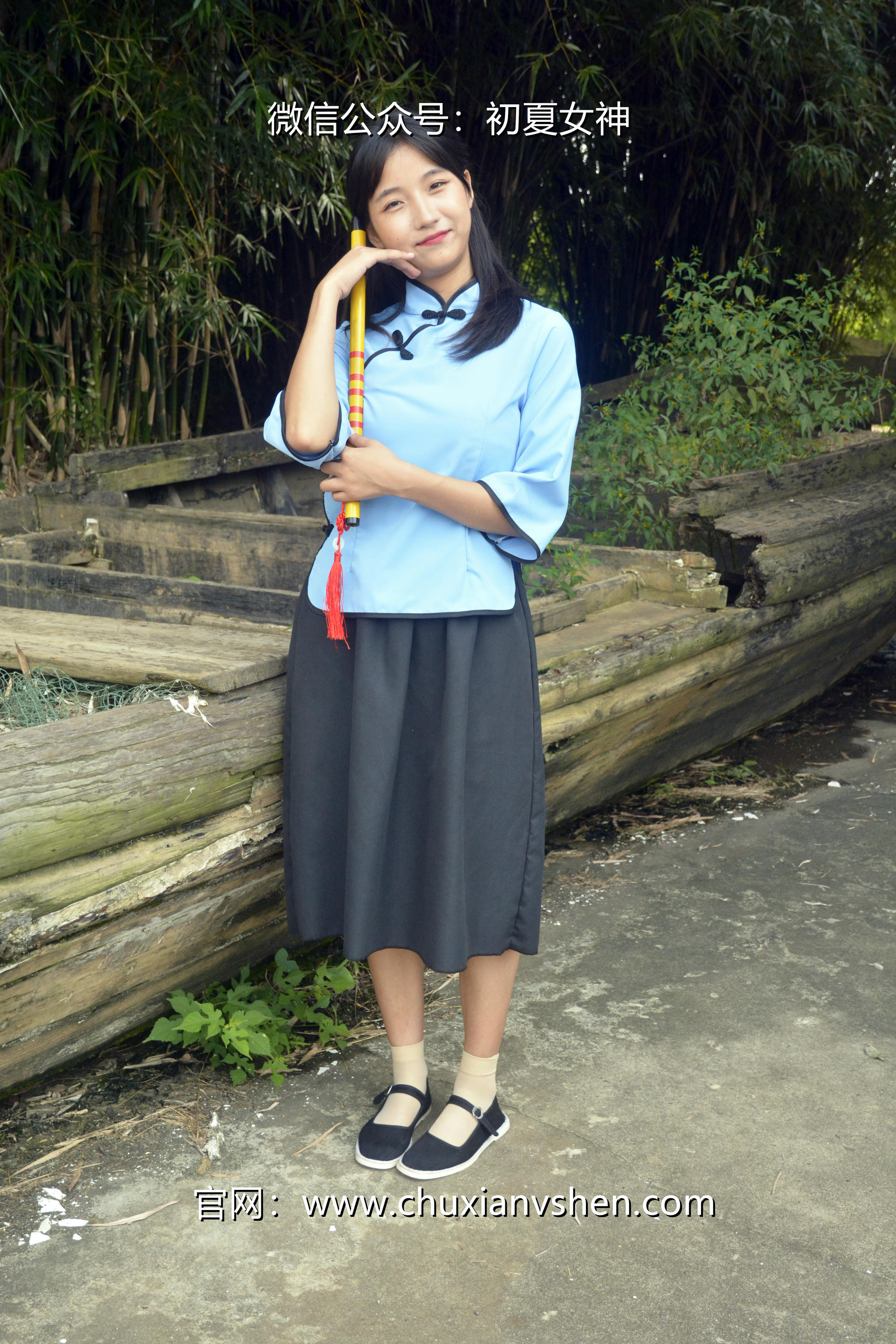 初夏女神 NO.034 点点、双双 民国姐妹[180P+2V／7.51GB]_第1集