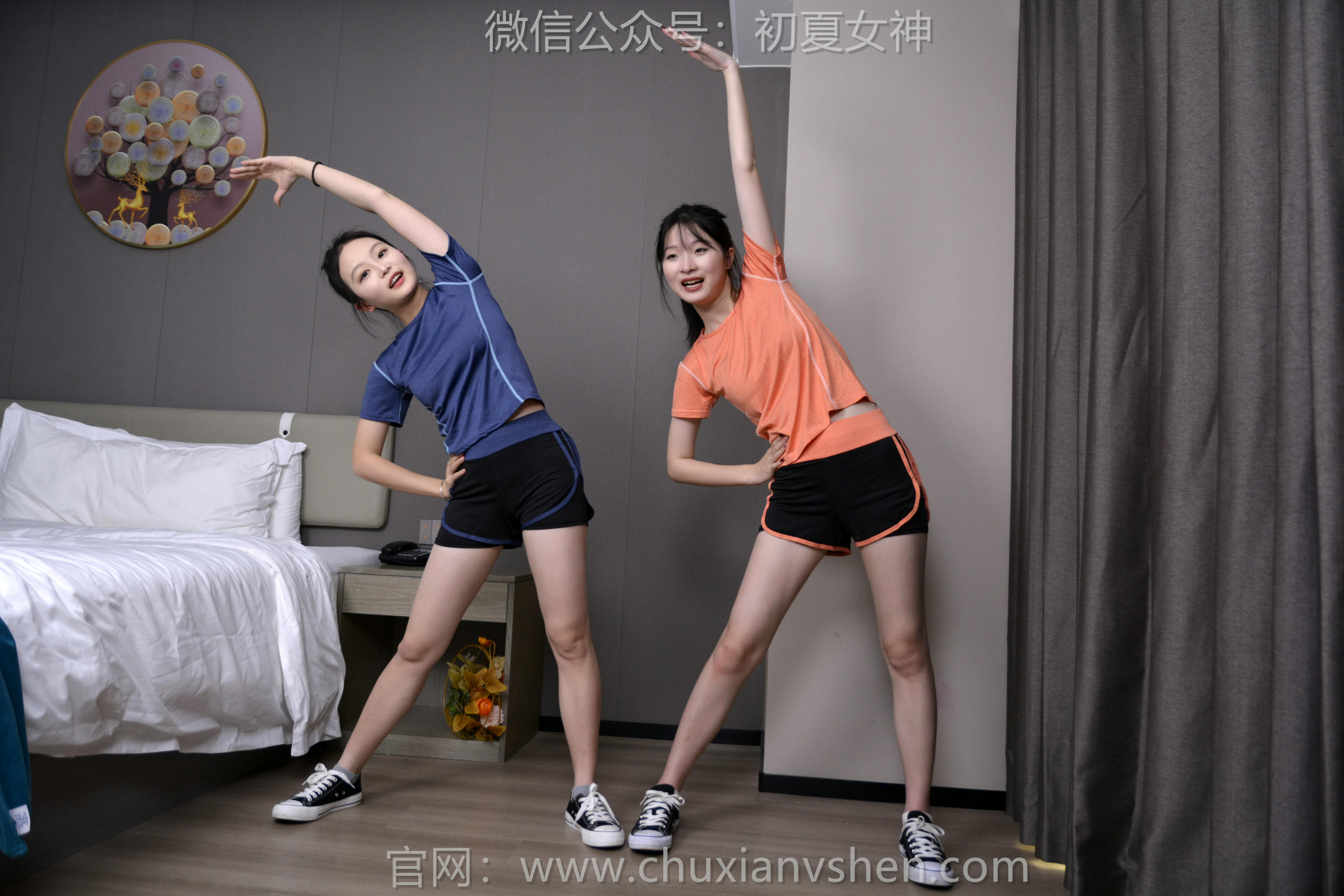 初夏女神 NO.148 双双、安妮 运动起来 [200P1V-6.54GB]_第4集