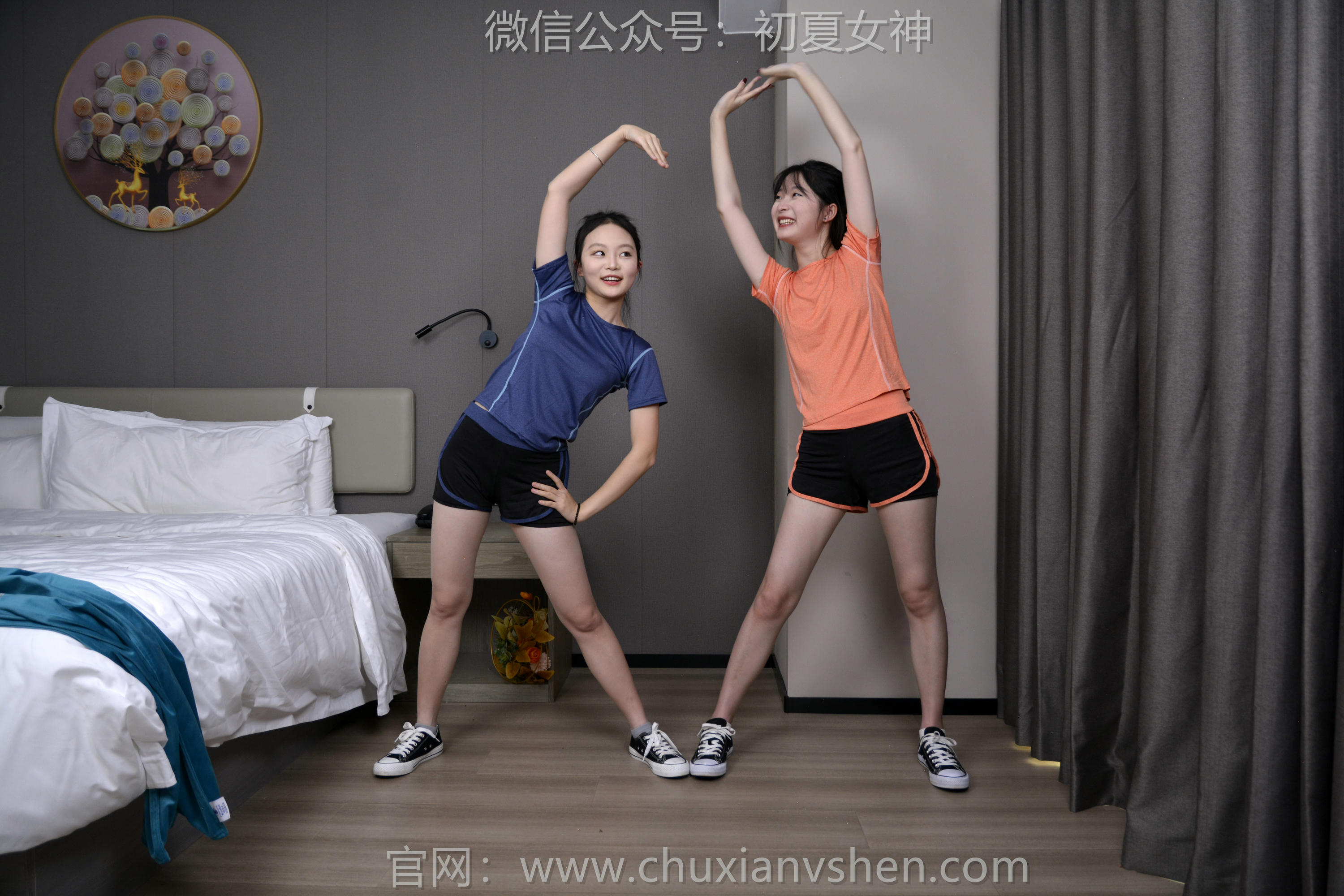 初夏女神 NO.148 双双、安妮 运动起来 [200P1V-6.54GB]_第4集