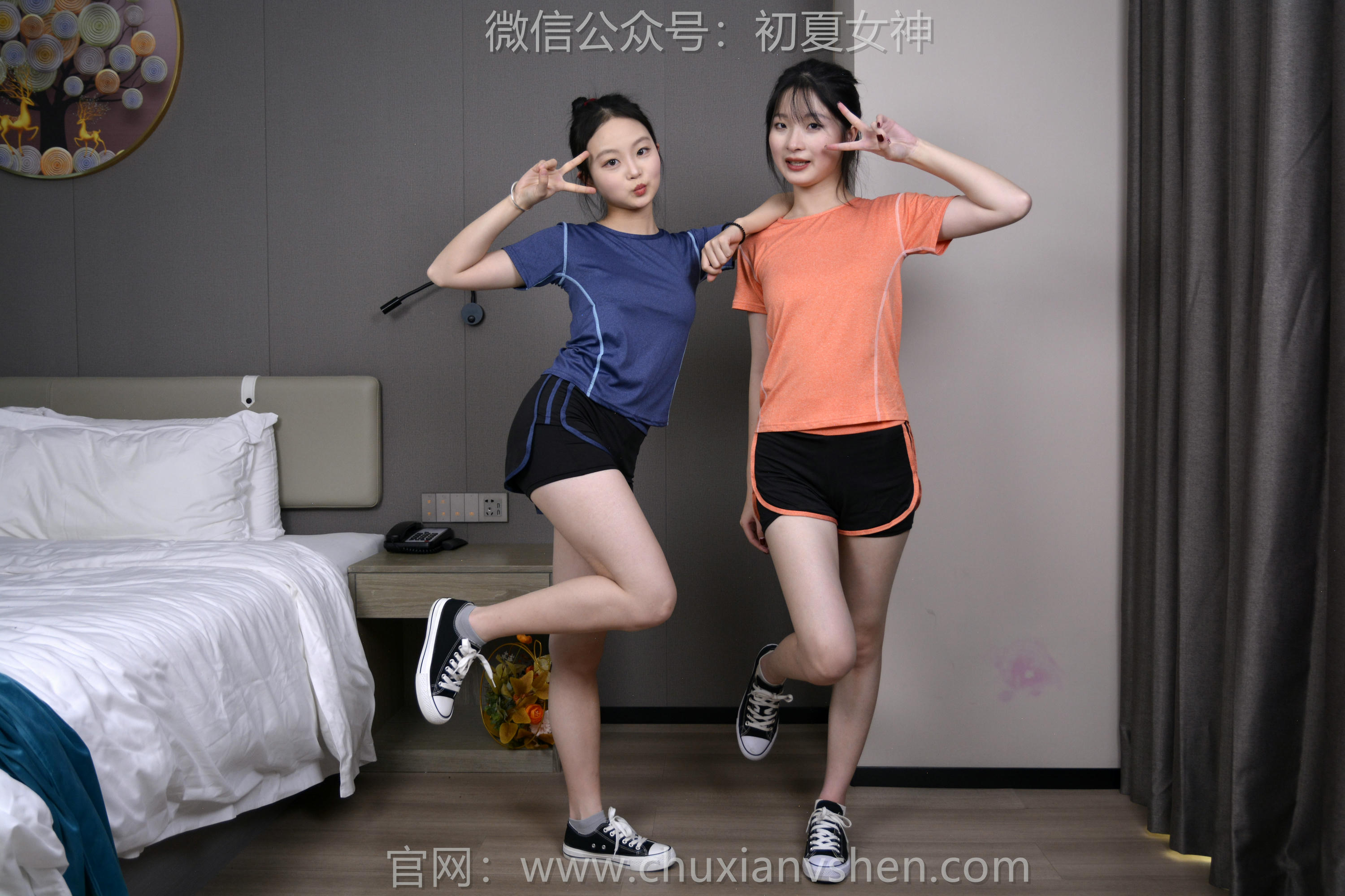 初夏女神 NO.148 双双、安妮 运动起来 [200P1V-6.54GB]_第4集