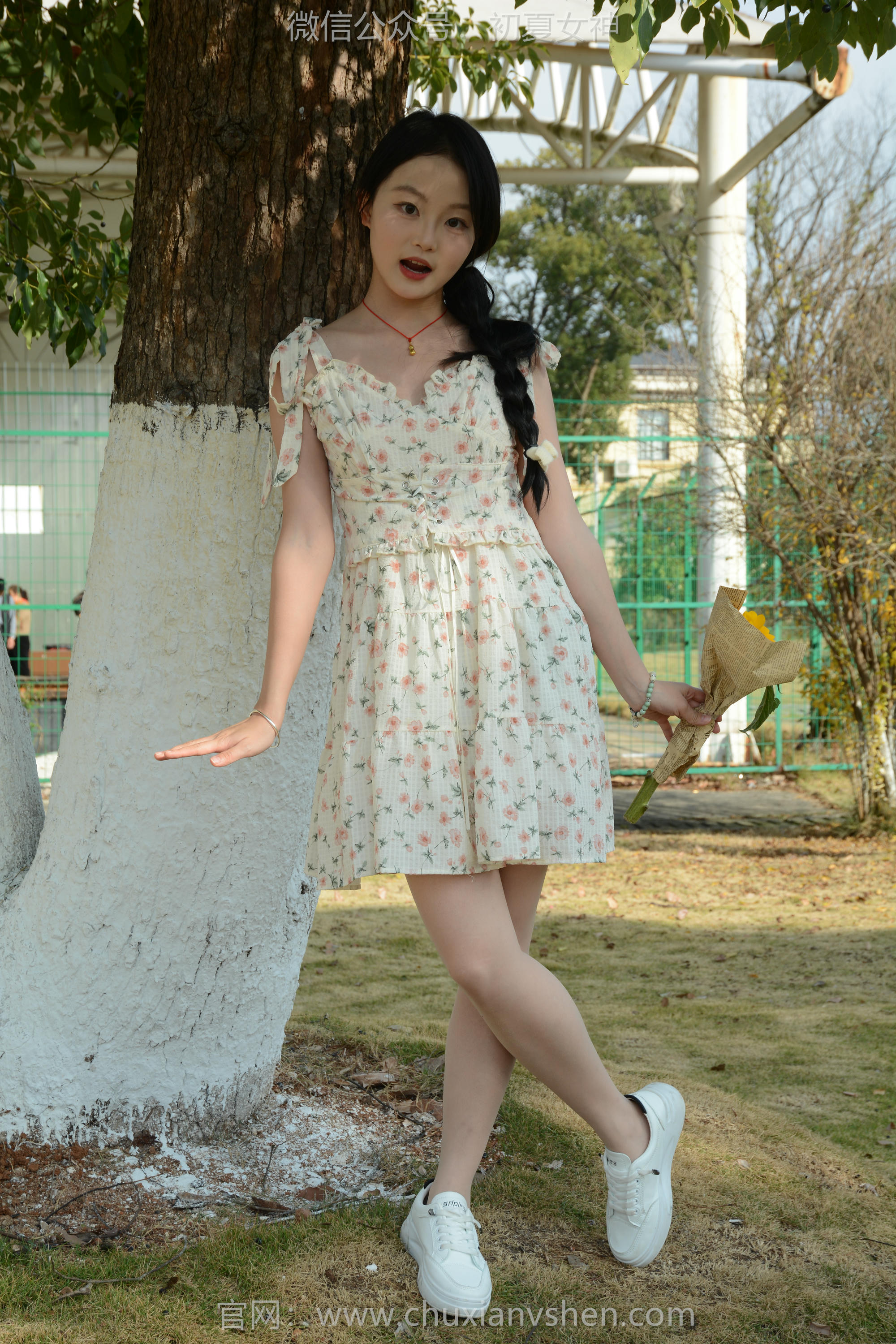 初夏女神 NO.150 双双 迎春碎花裙 [140P1V-5.68GB]_第2集