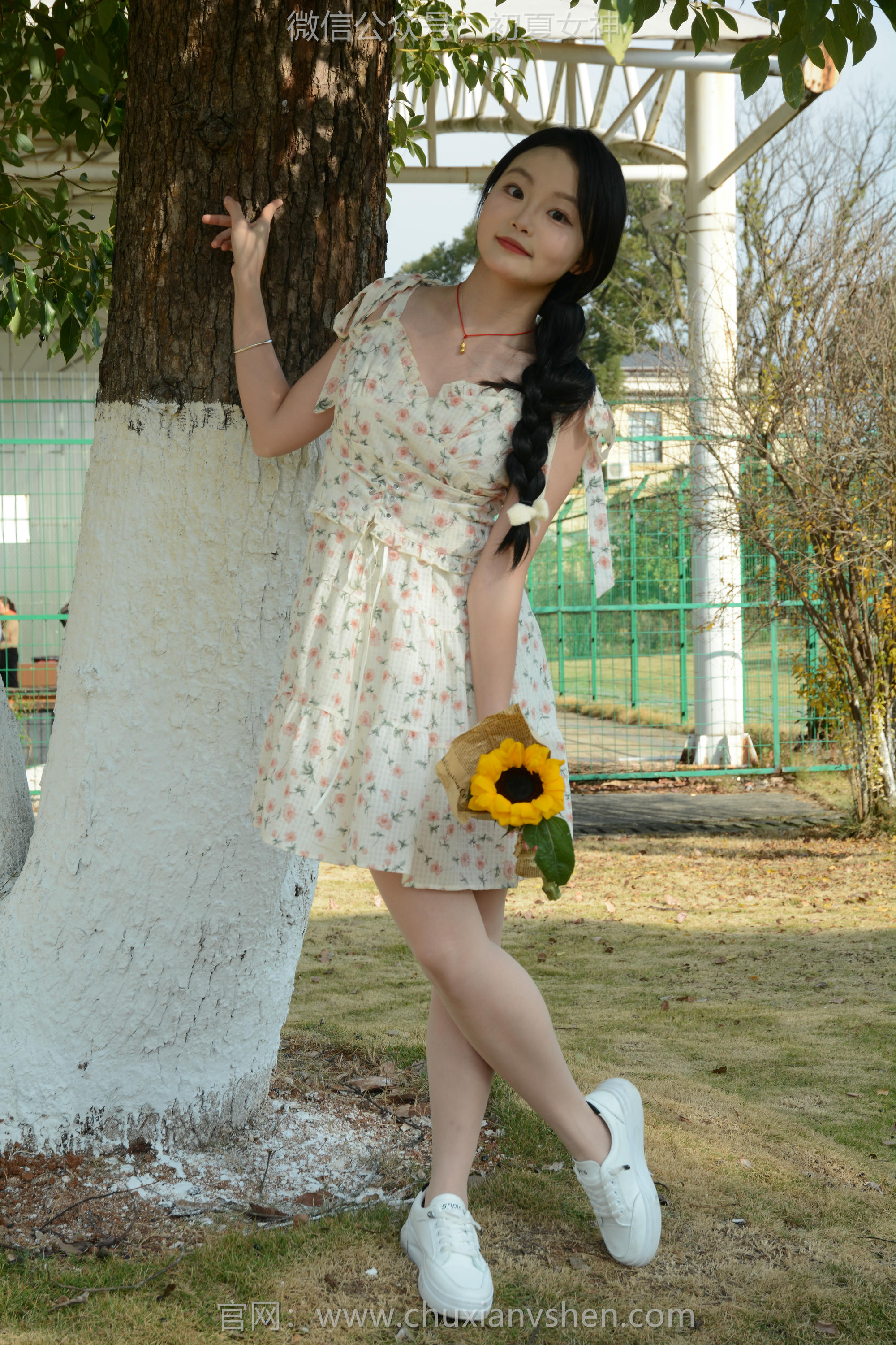 初夏女神 NO.150 双双 迎春碎花裙 [140P1V-5.68GB]_第2集