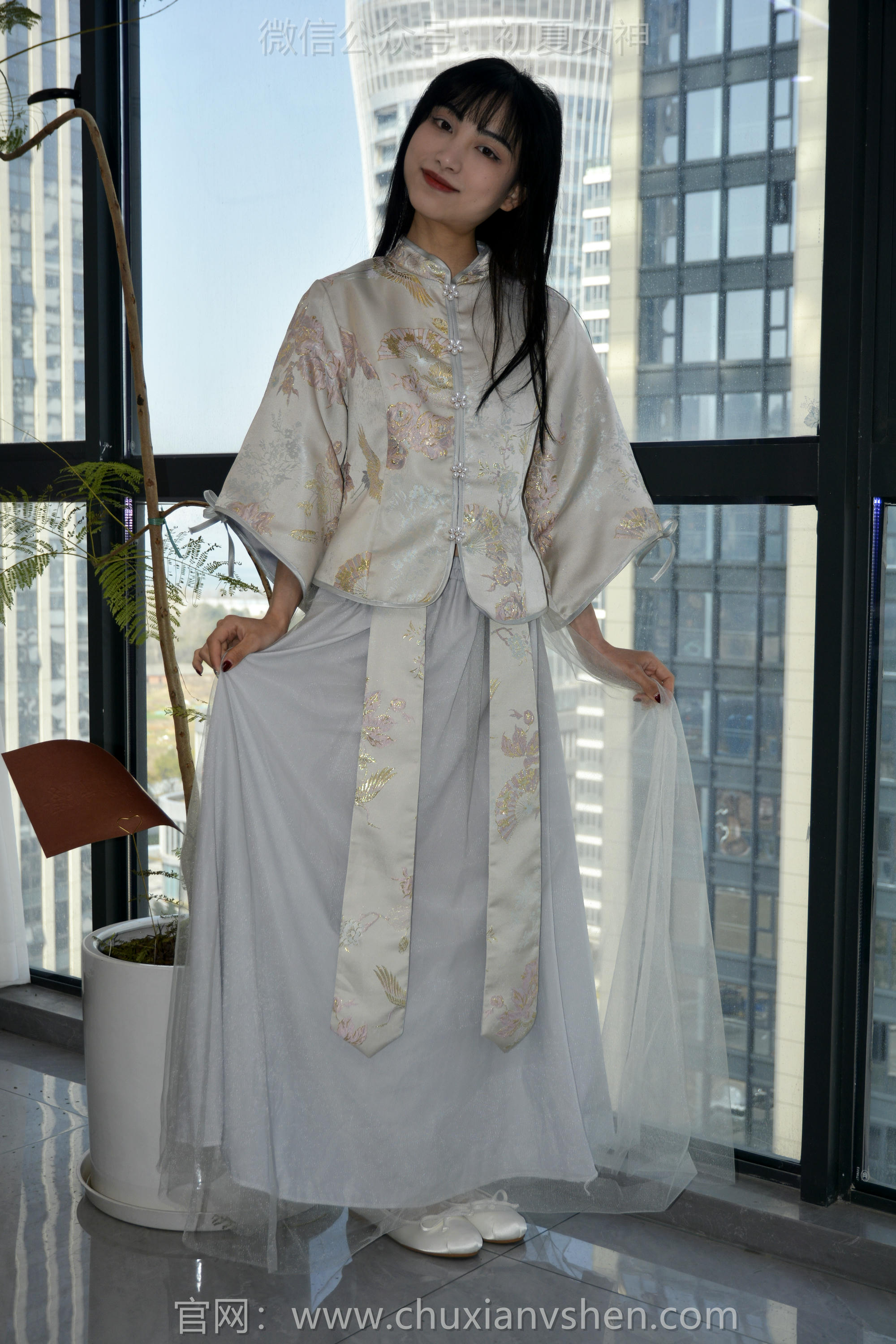 初夏女神 NO.154 柒柒 最美伴娘 [140P1V-4.94GB]_第3集