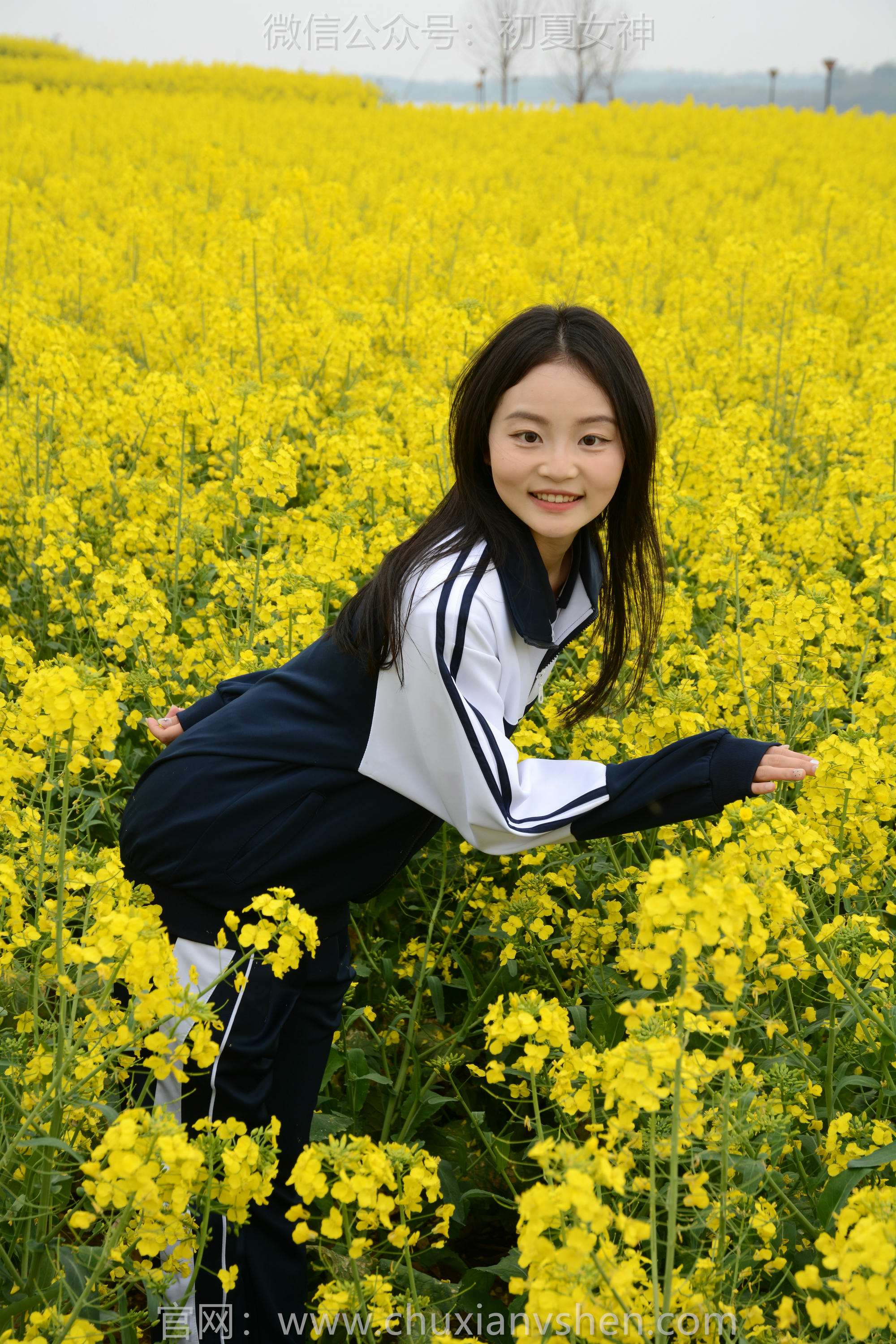 初夏女神 NO.156 双双 油菜花地 [100P1V-3.35GB]_第1集