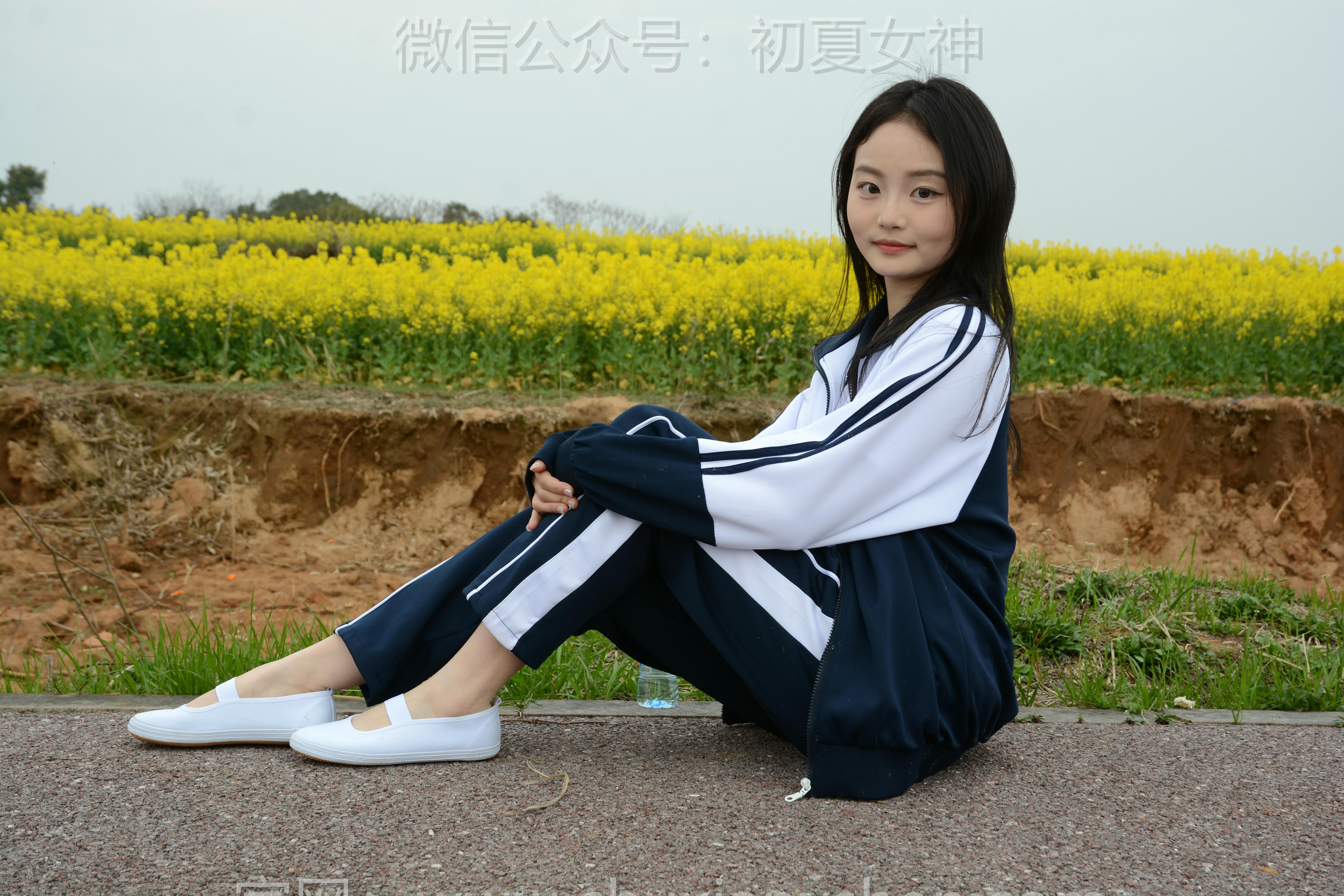 初夏女神 NO.156 双双 油菜花地 [100P1V-3.35GB]_第3集