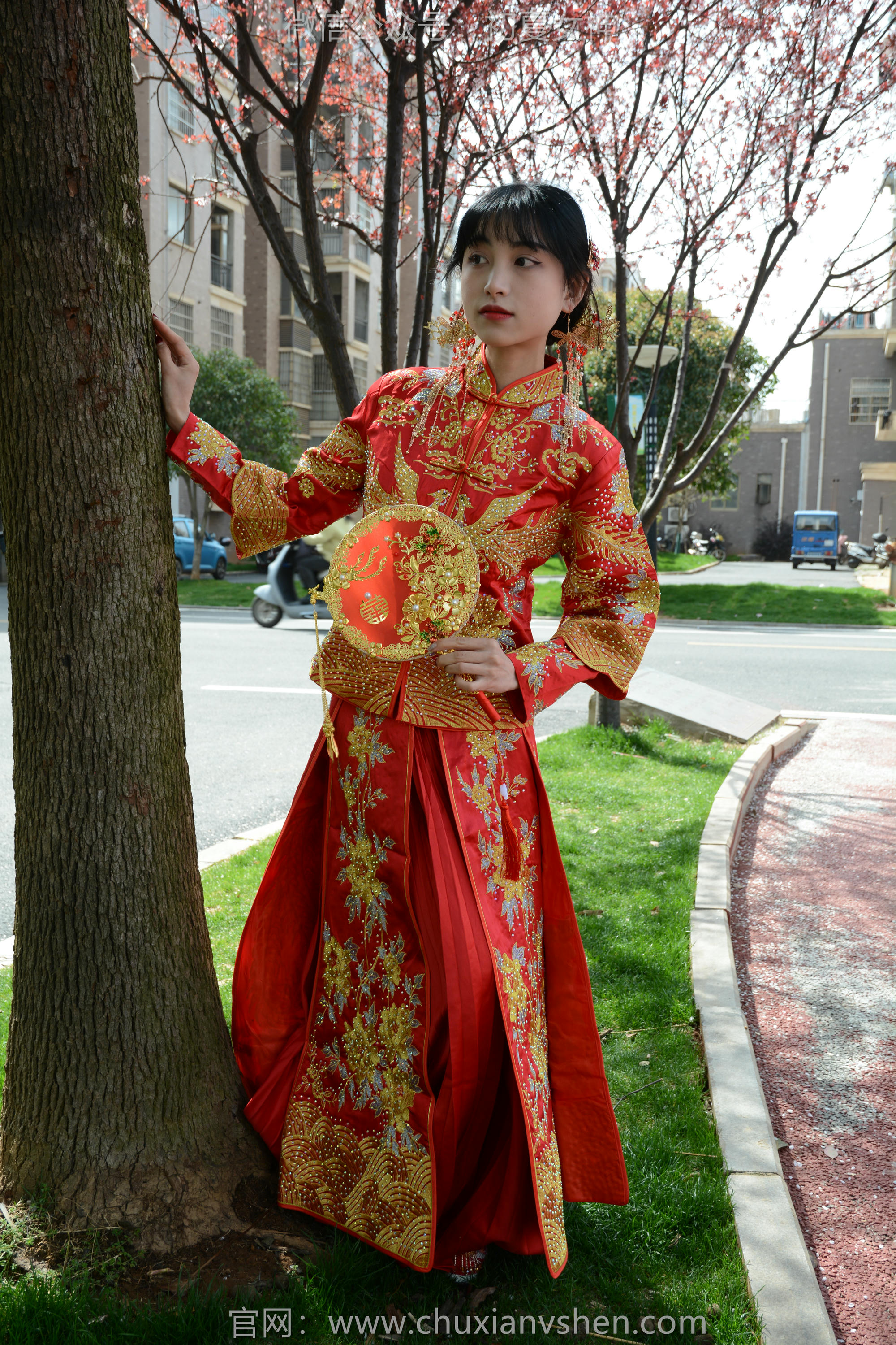 初夏女神 NO.160 柒柒 最美新娘 [140P1V-5.56GB]_第5集