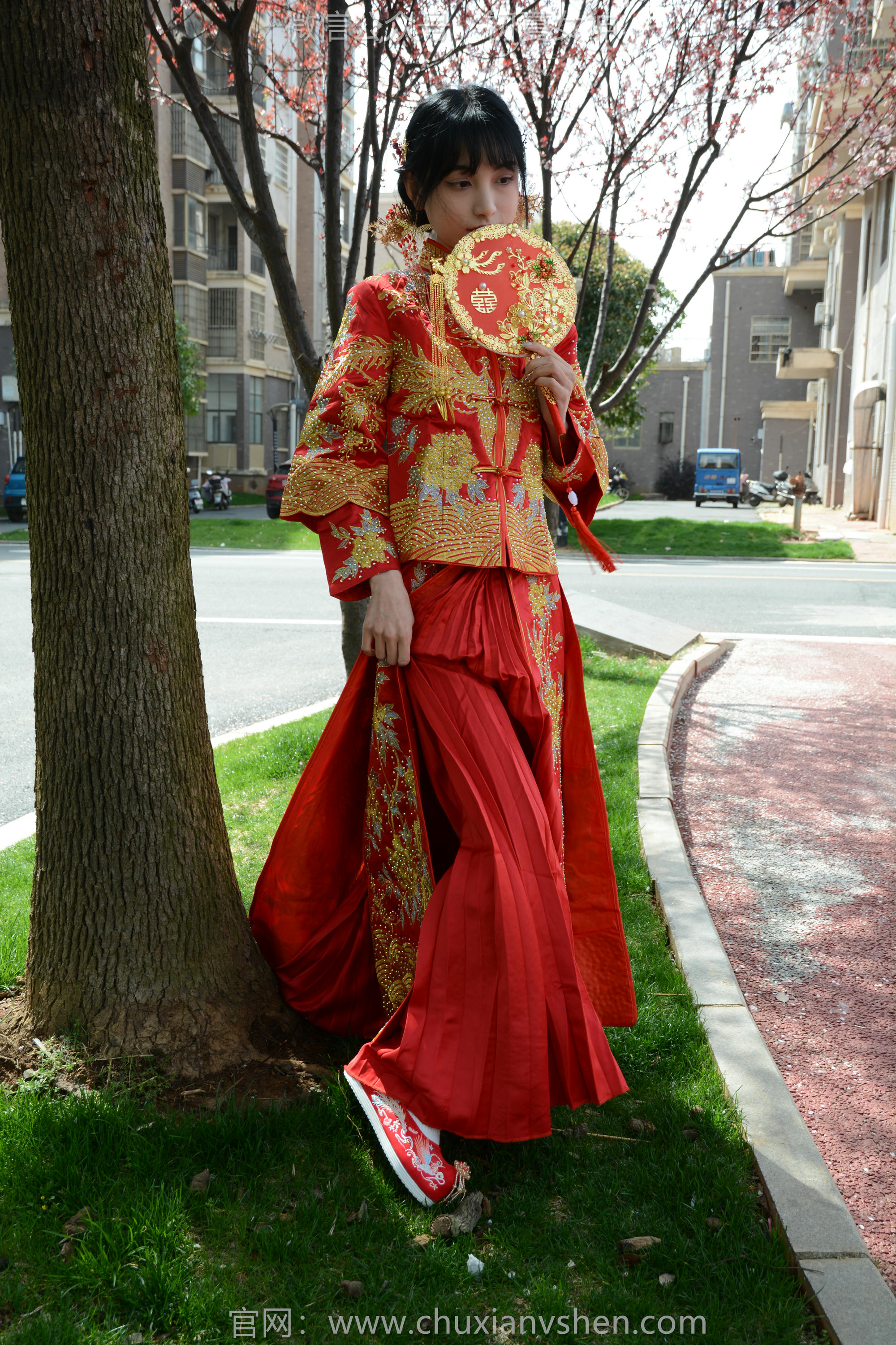 初夏女神 NO.160 柒柒 最美新娘 [140P1V-5.56GB]_第6集