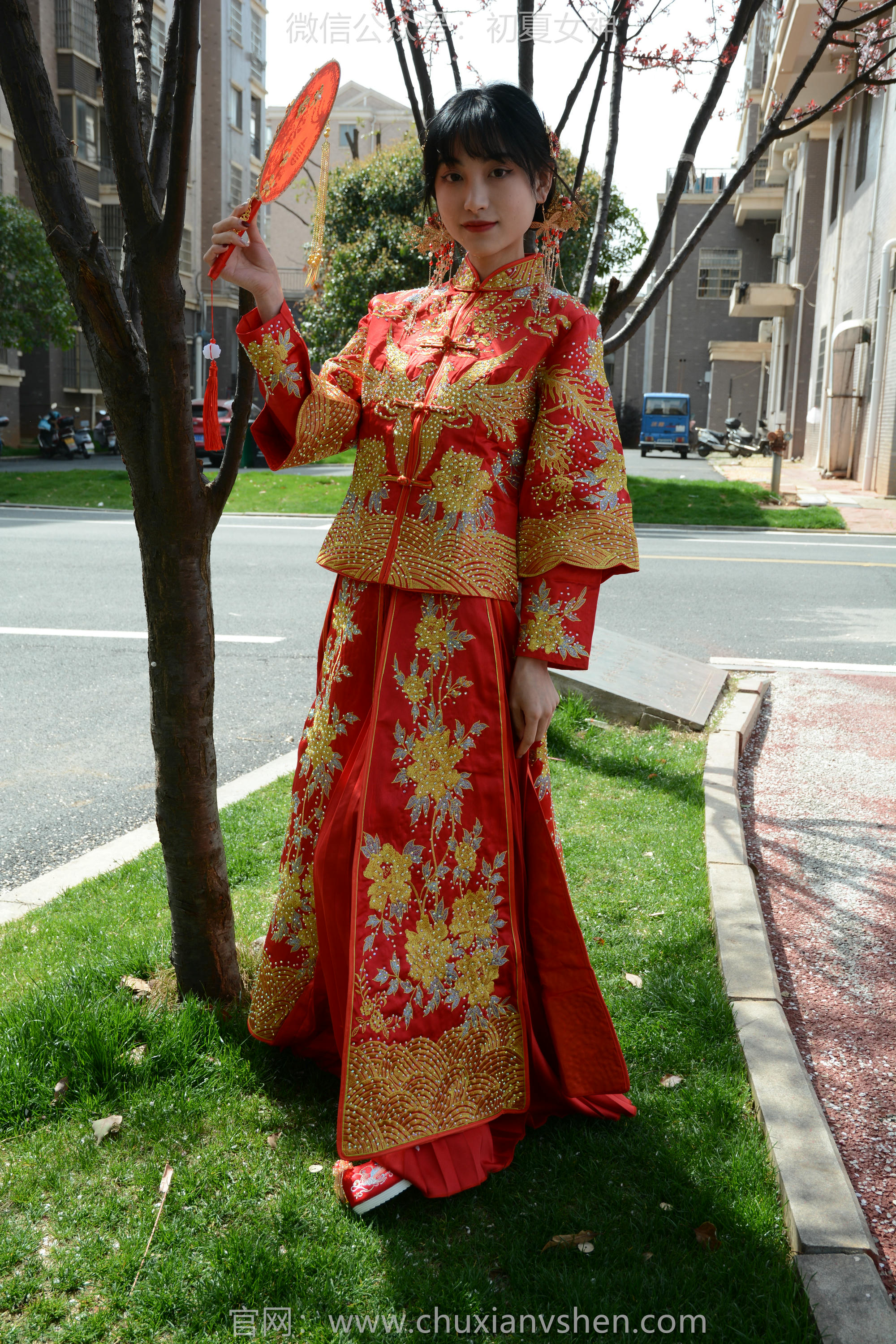 初夏女神 NO.160 柒柒 最美新娘 [140P1V-5.56GB]_第6集