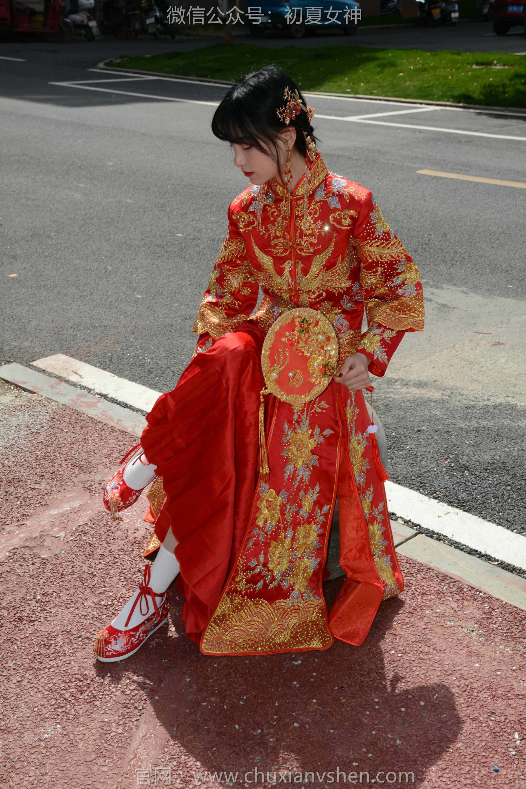 初夏女神 NO.160 柒柒 最美新娘 [140P1V-5.56GB]_第6集