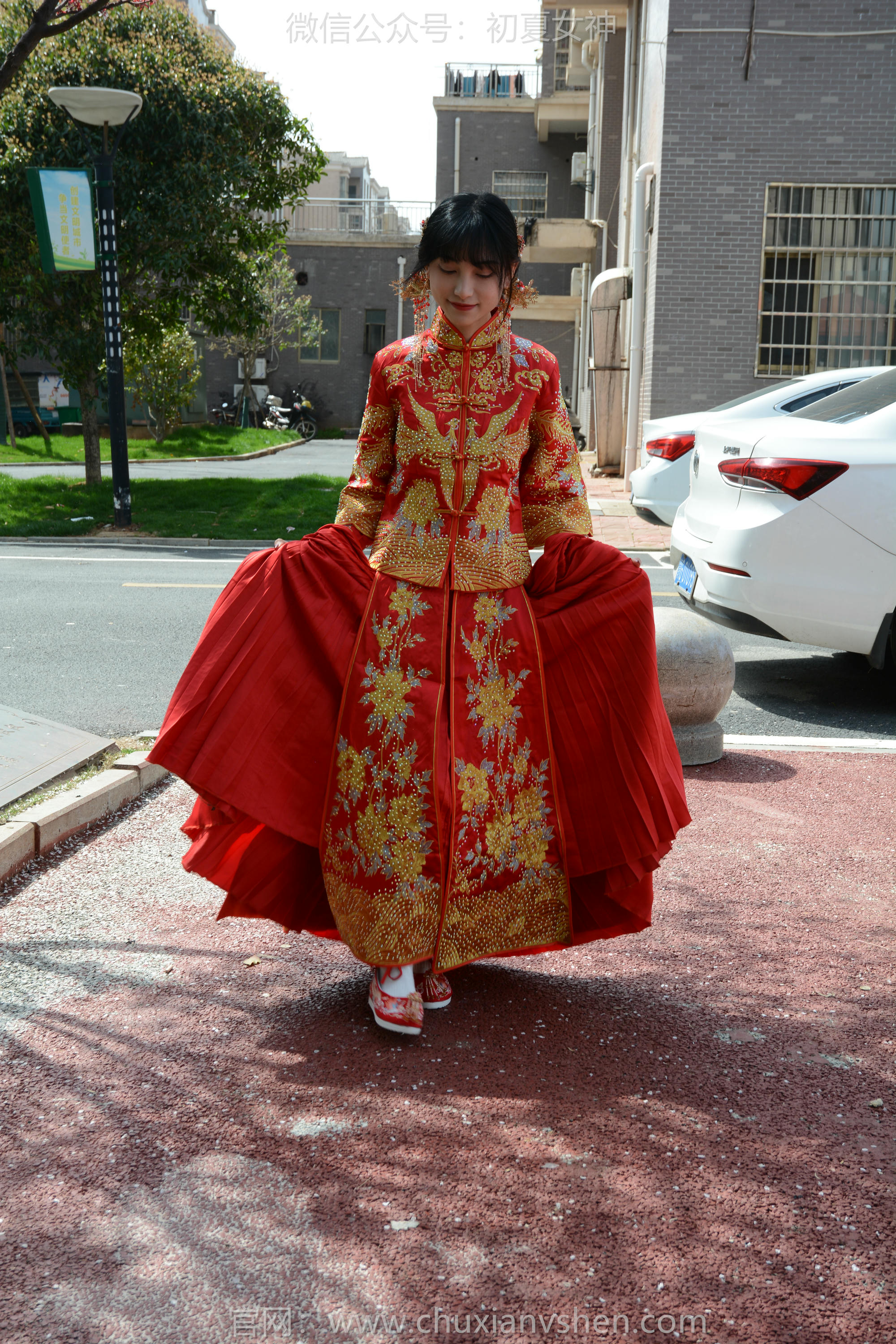 初夏女神 NO.160 柒柒 最美新娘 [140P1V-5.56GB]_第6集