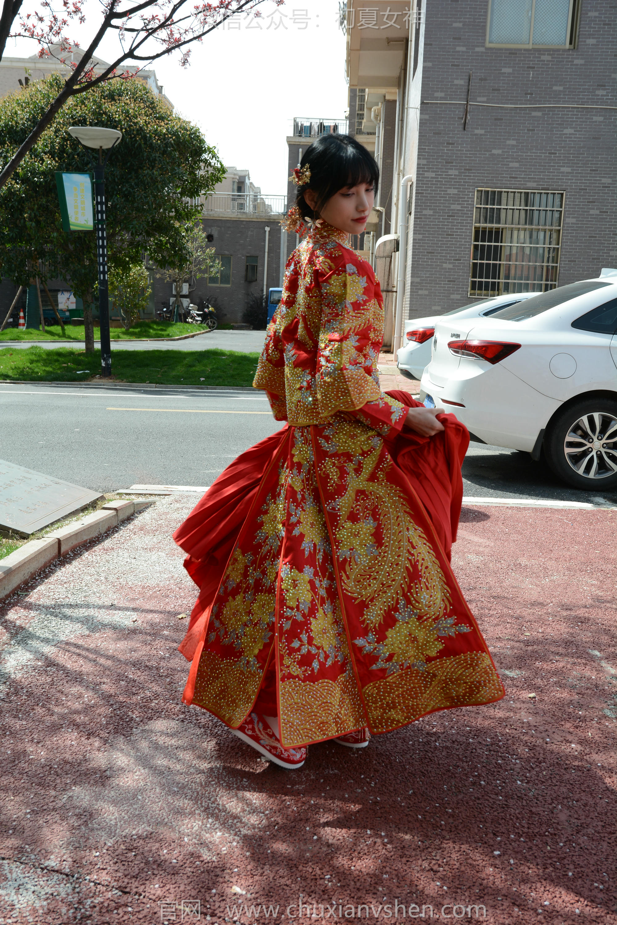 初夏女神 NO.160 柒柒 最美新娘 [140P1V-5.56GB]_第6集