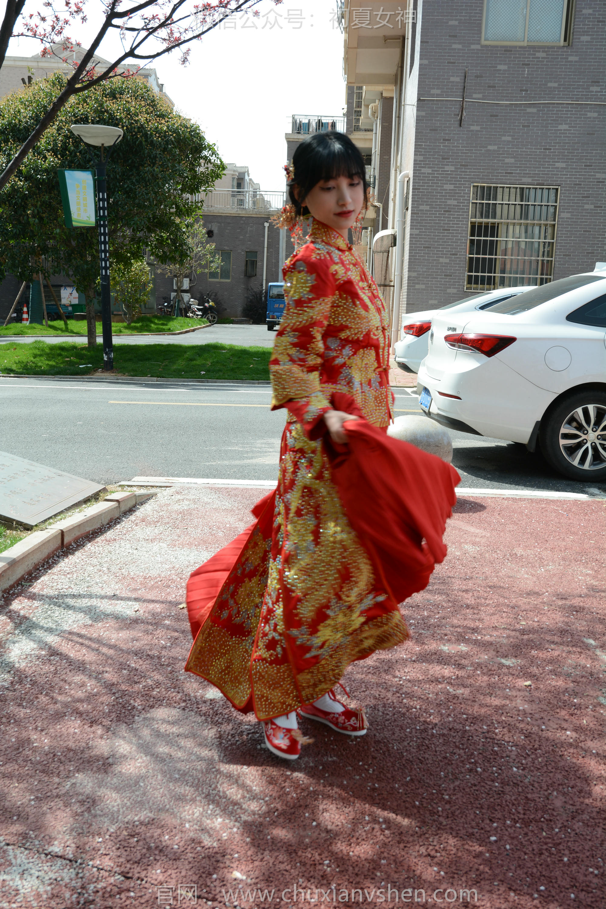 初夏女神 NO.160 柒柒 最美新娘 [140P1V-5.56GB]_第6集