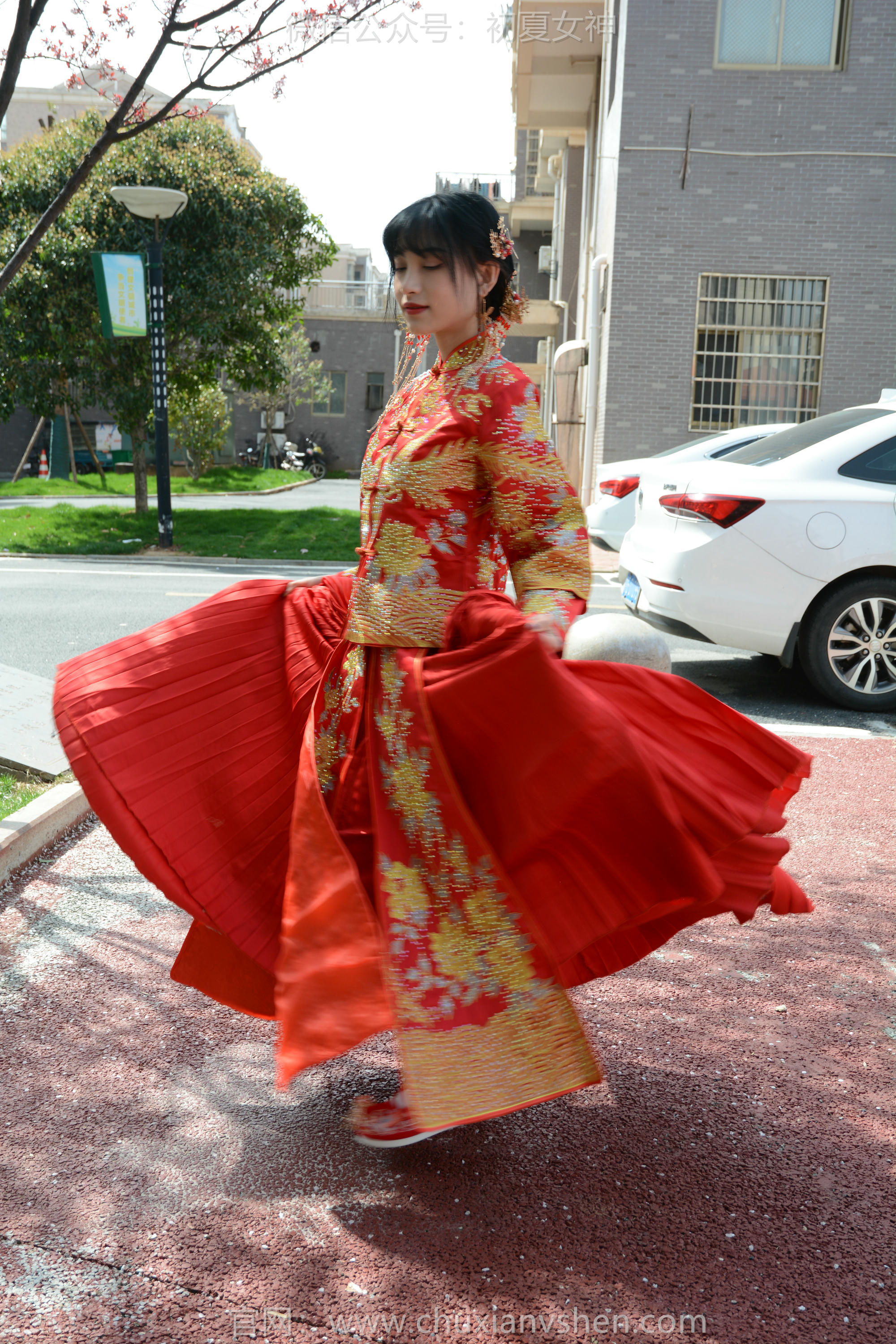 初夏女神 NO.160 柒柒 最美新娘 [140P1V-5.56GB]_第6集