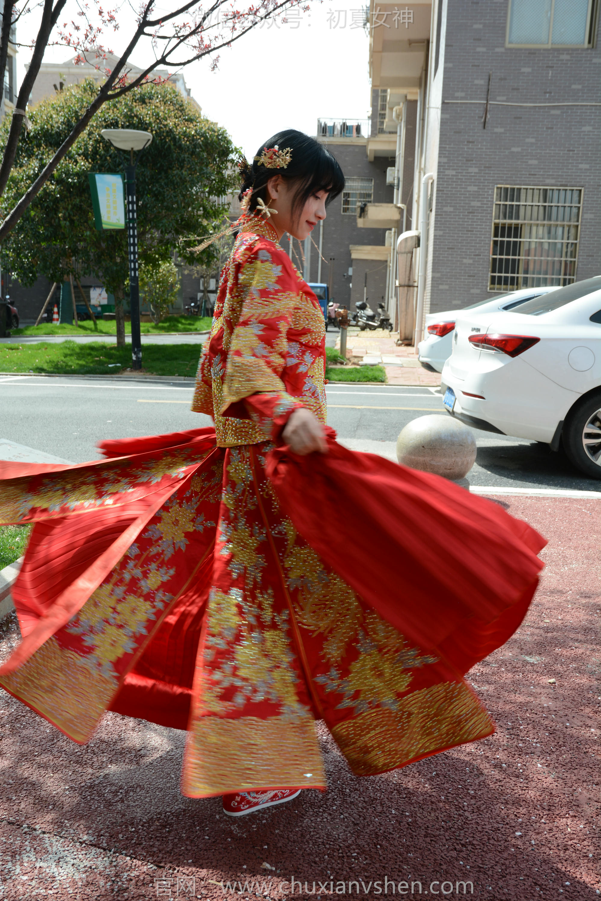 初夏女神 NO.160 柒柒 最美新娘 [140P1V-5.56GB]_第6集