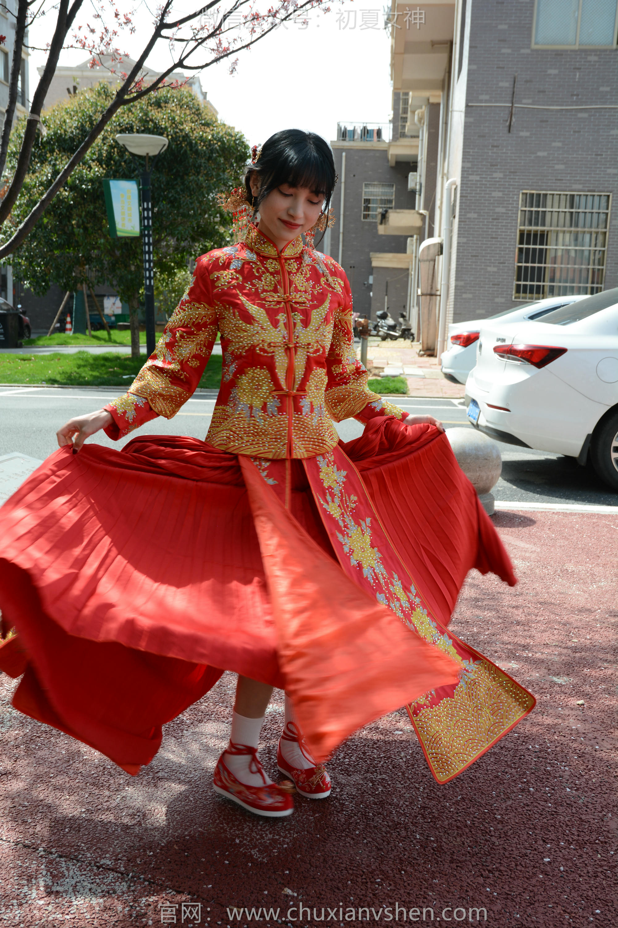 初夏女神 NO.160 柒柒 最美新娘 [140P1V-5.56GB]_第6集