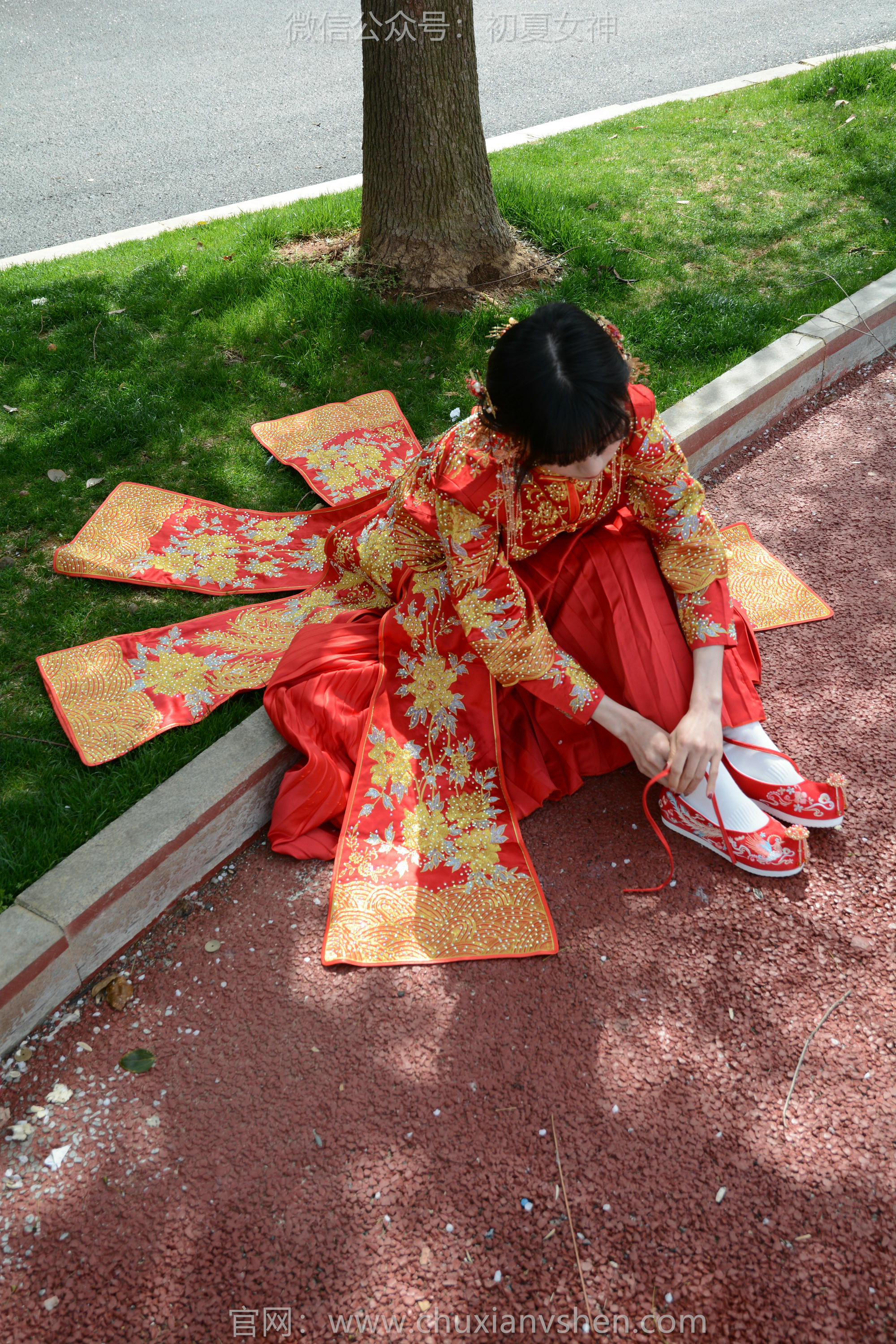 初夏女神 NO.160 柒柒 最美新娘 [140P1V-5.56GB]_第6集