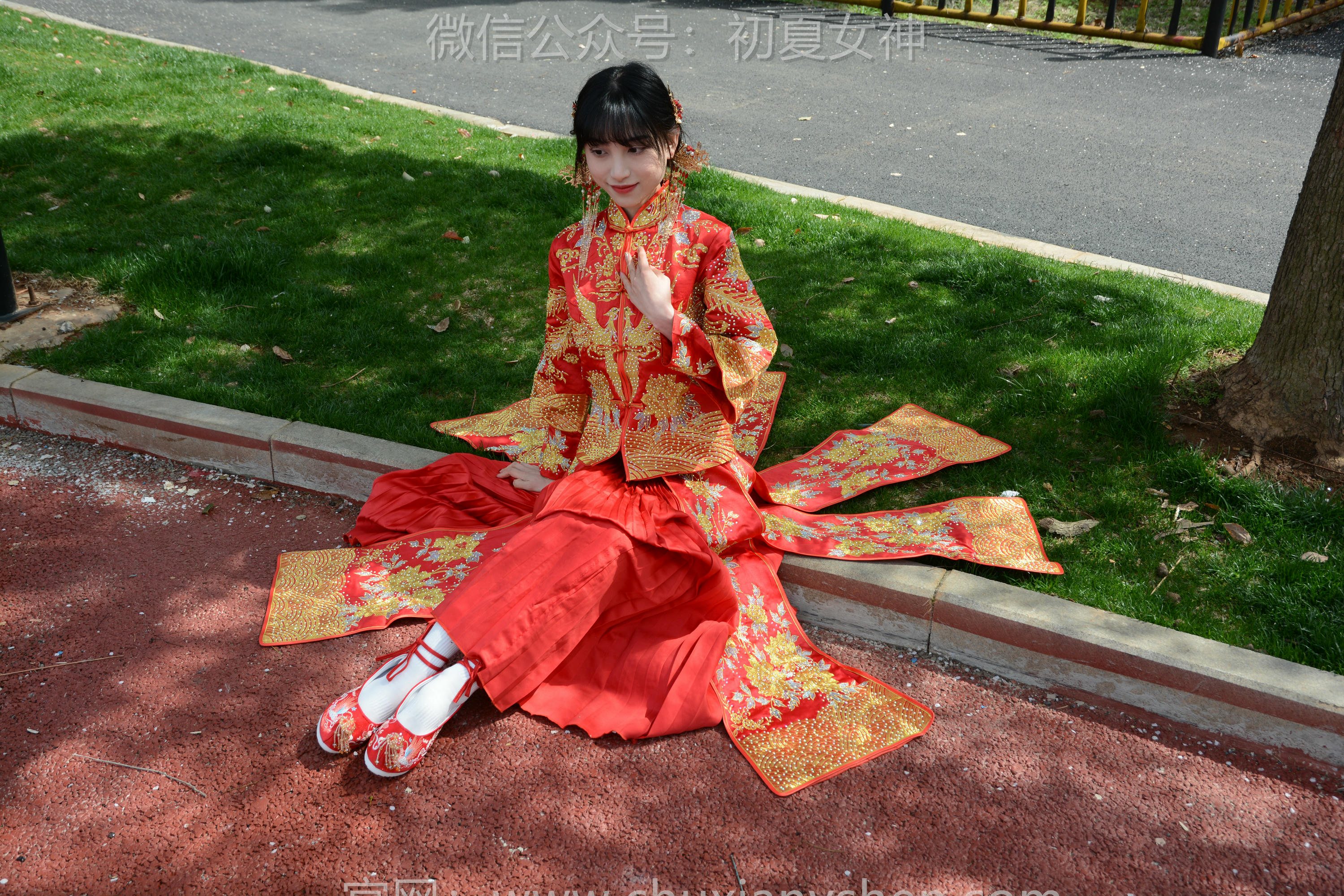 初夏女神 NO.160 柒柒 最美新娘 [140P1V-5.56GB]_第6集