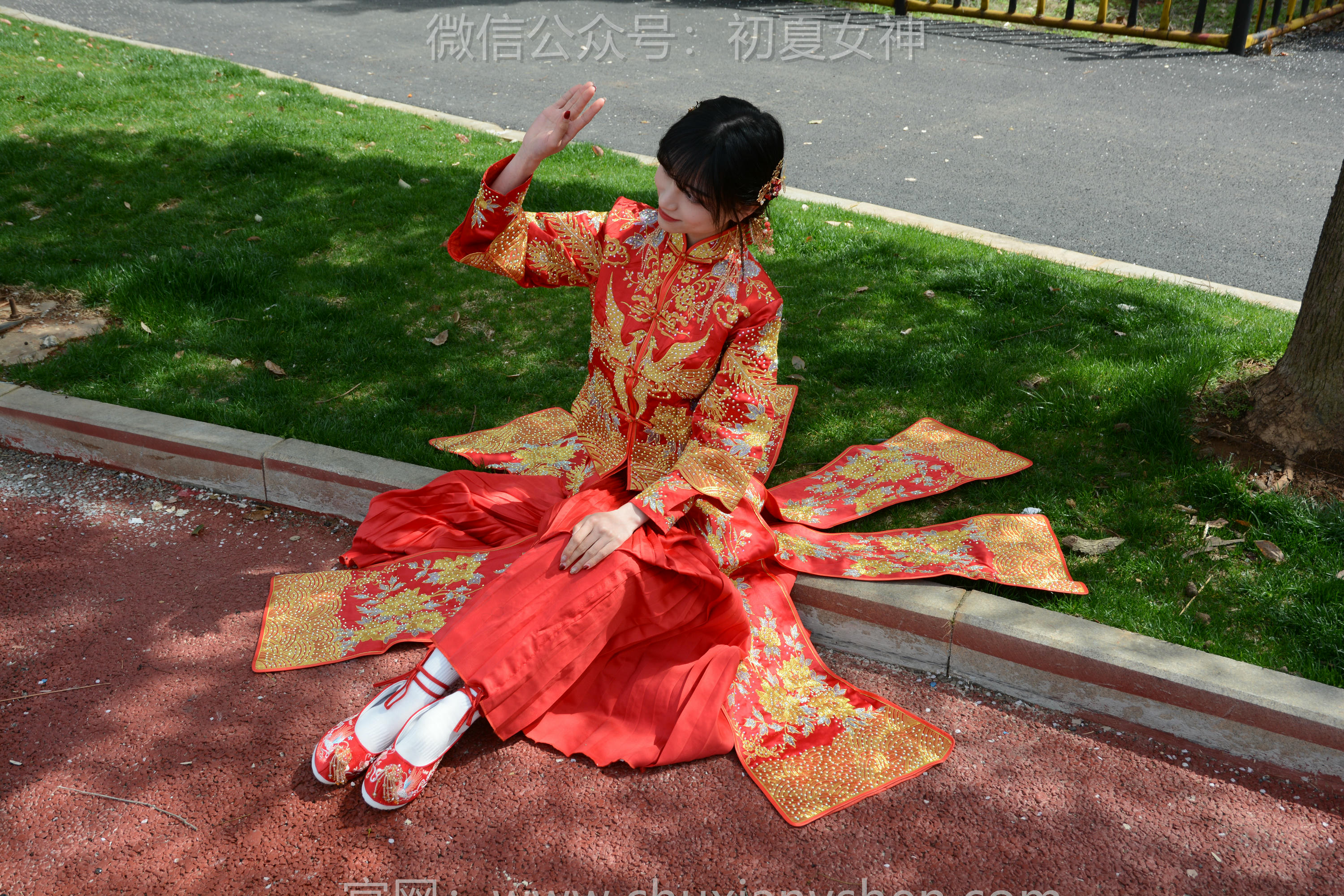 初夏女神 NO.160 柒柒 最美新娘 [140P1V-5.56GB]_第6集