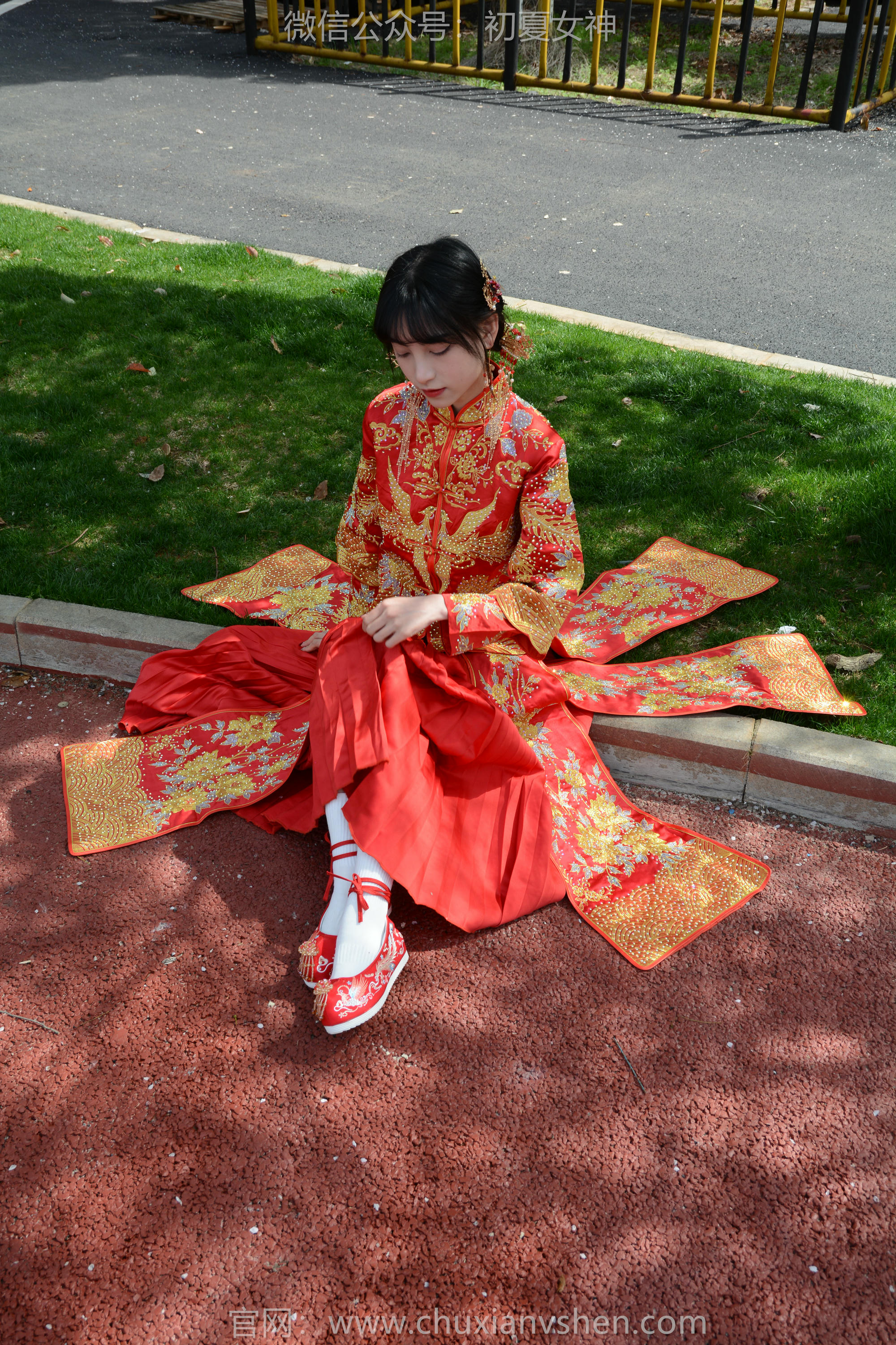 初夏女神 NO.160 柒柒 最美新娘 [140P1V-5.56GB]_第6集