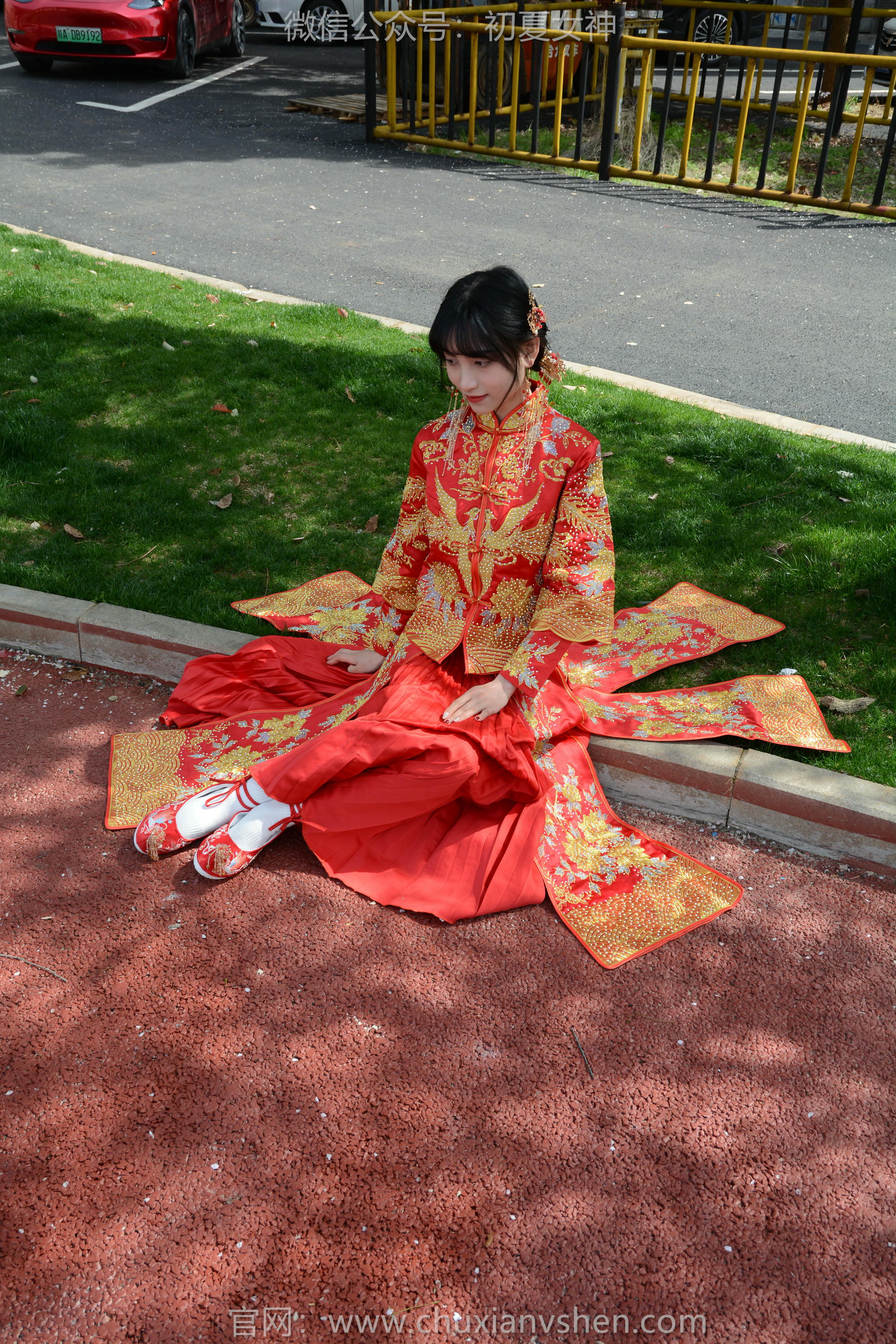 初夏女神 NO.160 柒柒 最美新娘 [140P1V-5.56GB]_第7集