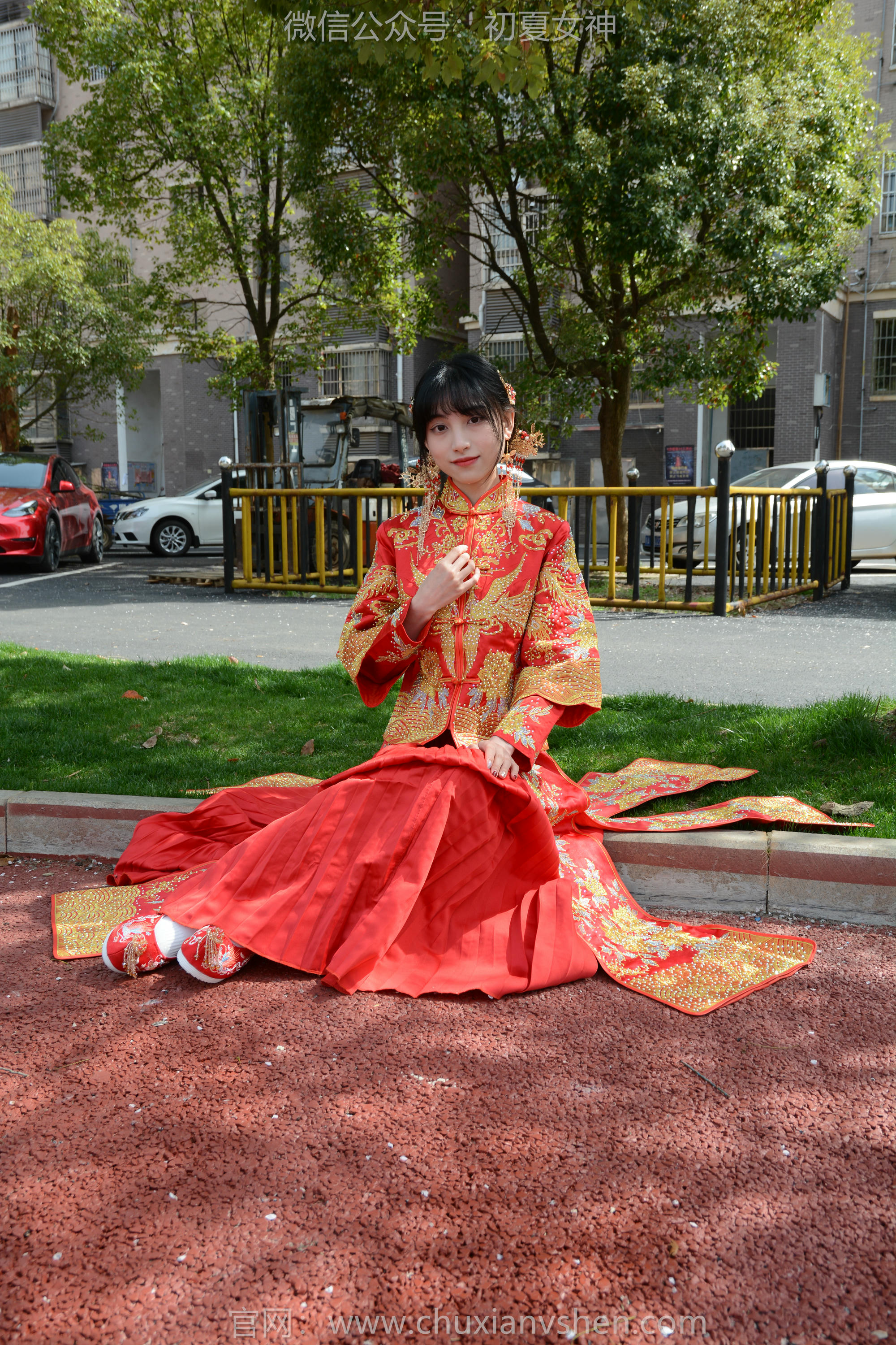 初夏女神 NO.160 柒柒 最美新娘 [140P1V-5.56GB]_第7集