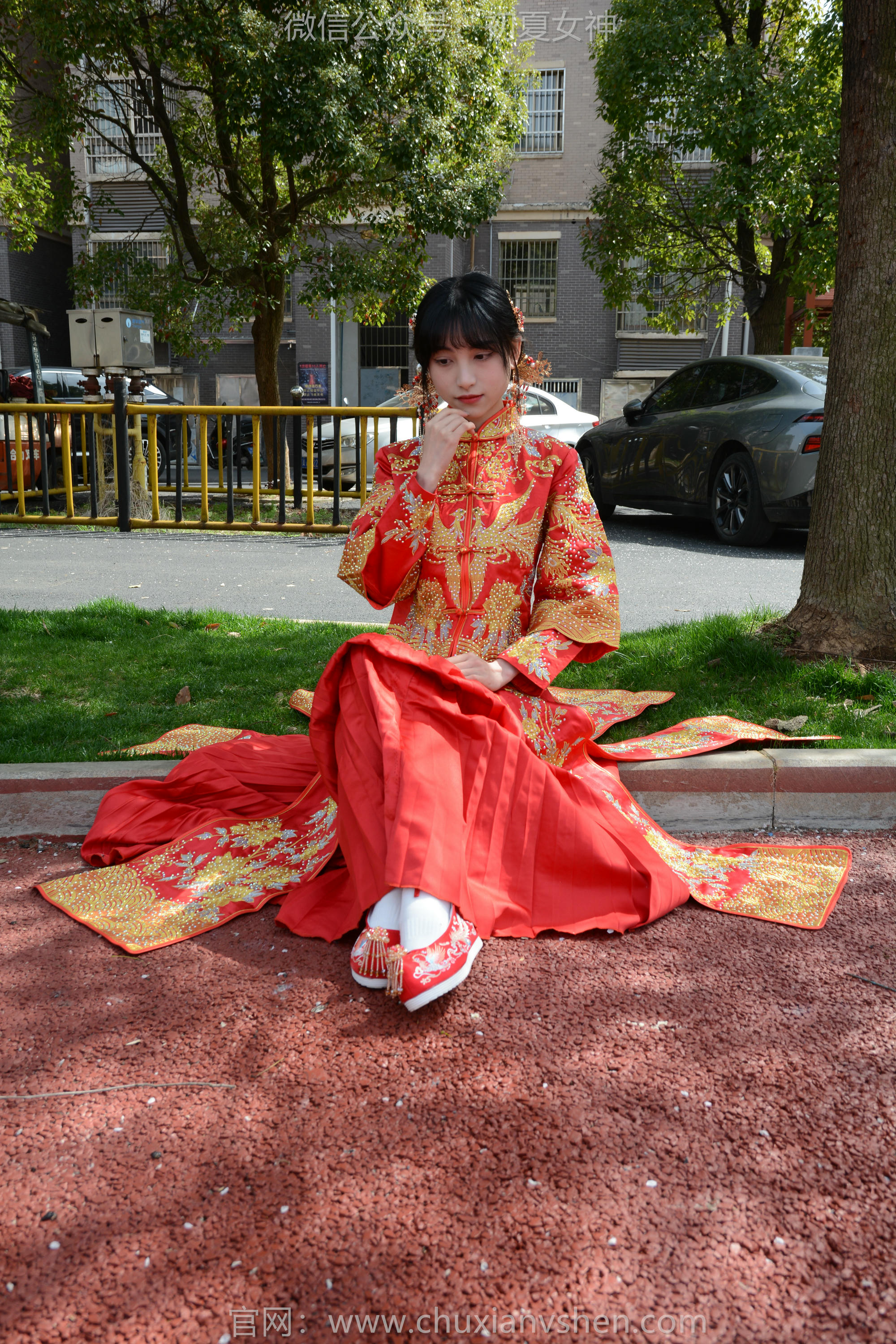 初夏女神 NO.160 柒柒 最美新娘 [140P1V-5.56GB]_第7集