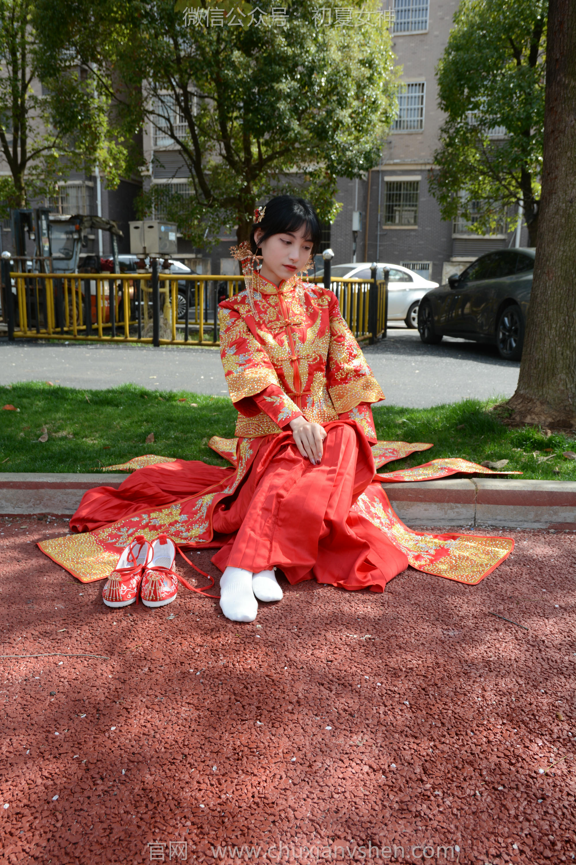 初夏女神 NO.160 柒柒 最美新娘 [140P1V-5.56GB]_第7集