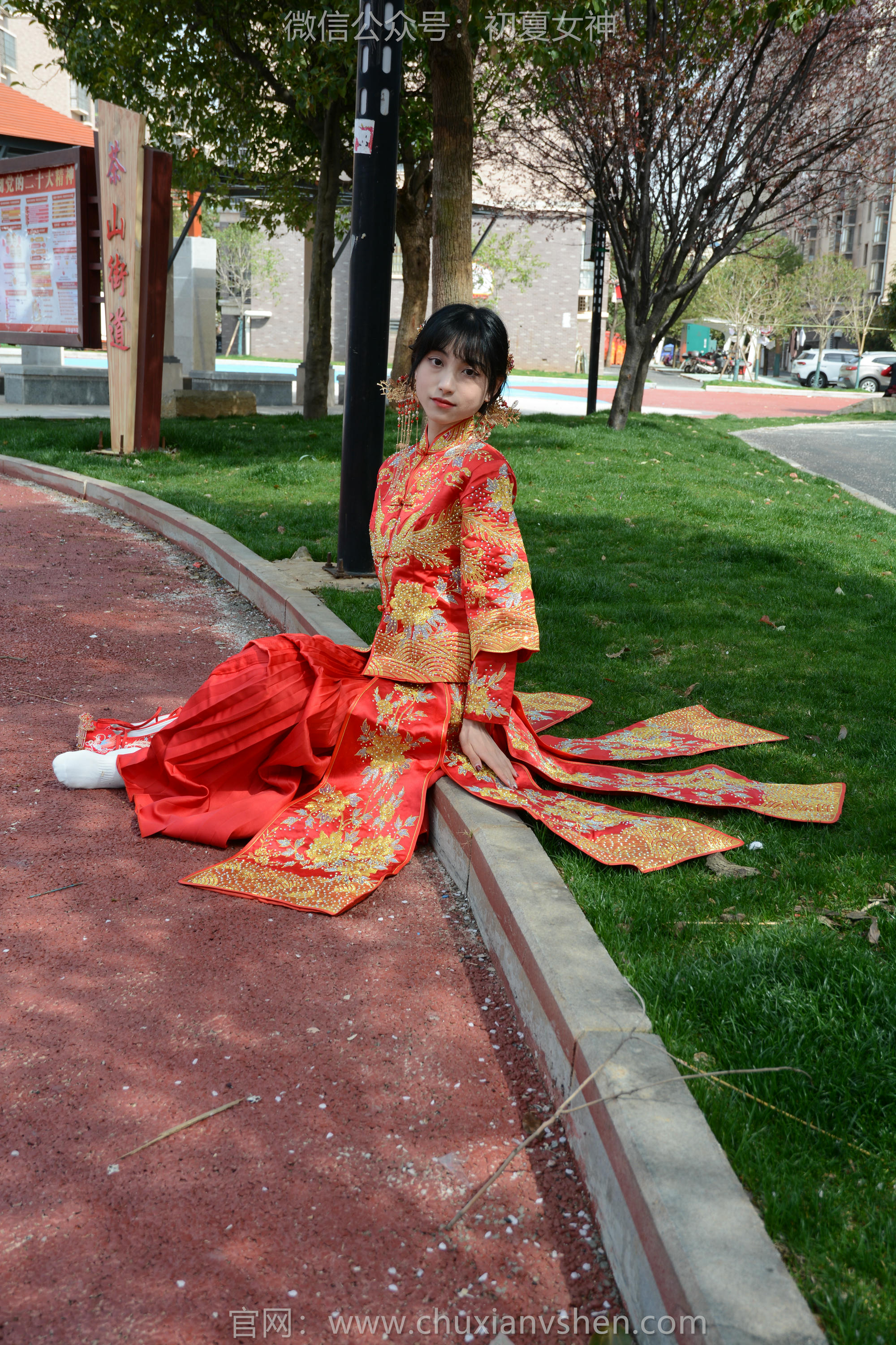 初夏女神 NO.160 柒柒 最美新娘 [140P1V-5.56GB]_第7集