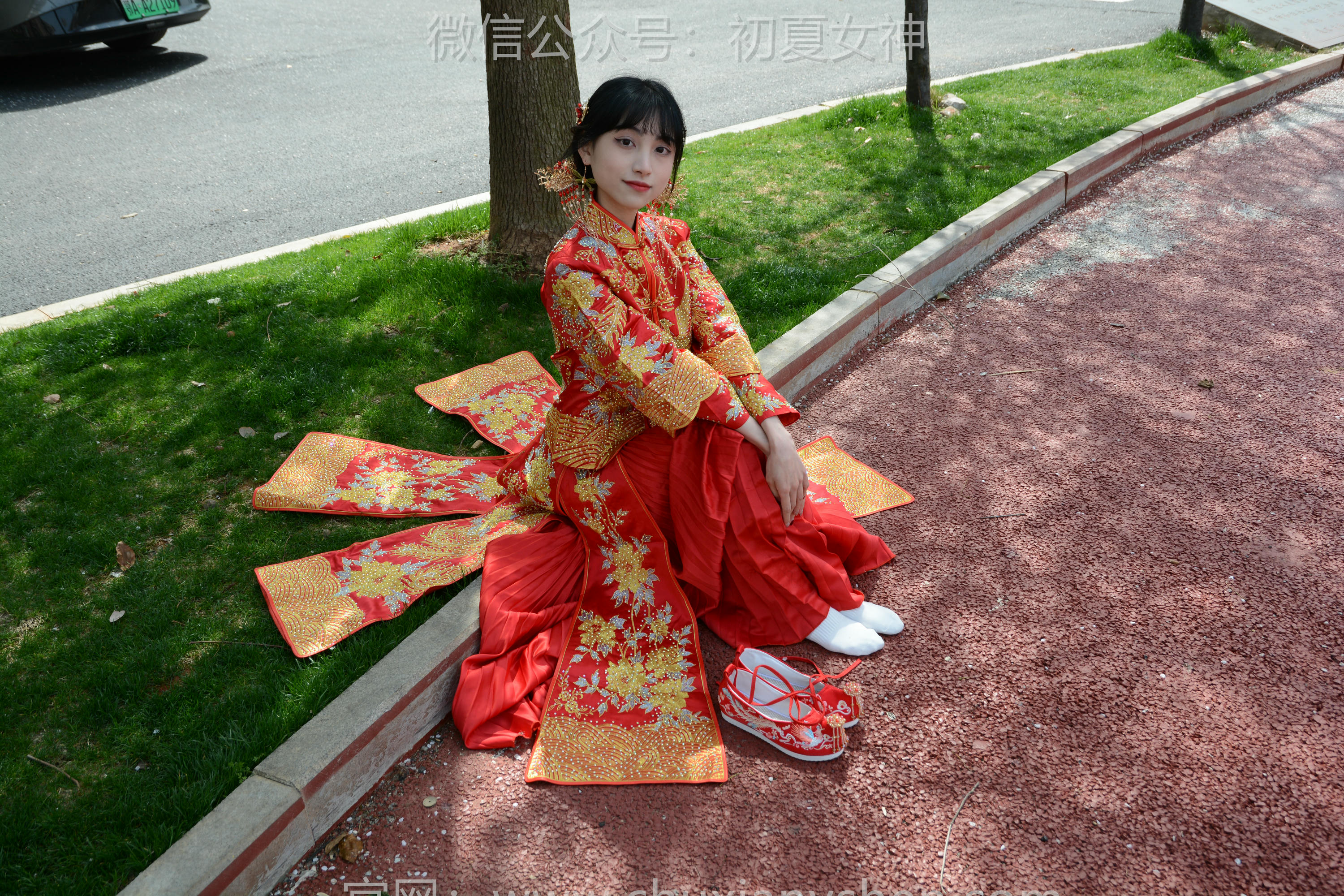 初夏女神 NO.160 柒柒 最美新娘 [140P1V-5.56GB]_第7集