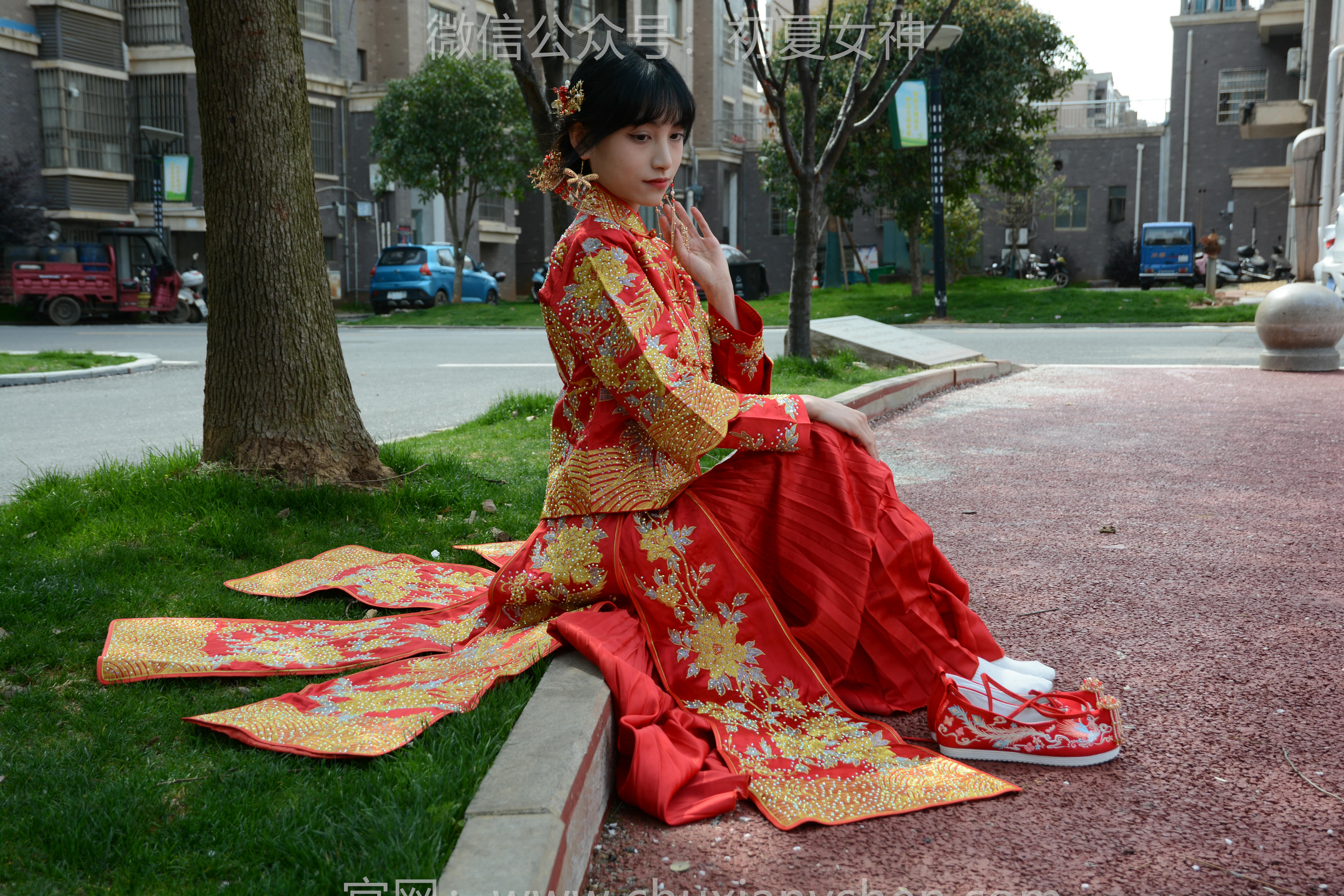 初夏女神 NO.160 柒柒 最美新娘 [140P1V-5.56GB]_第7集