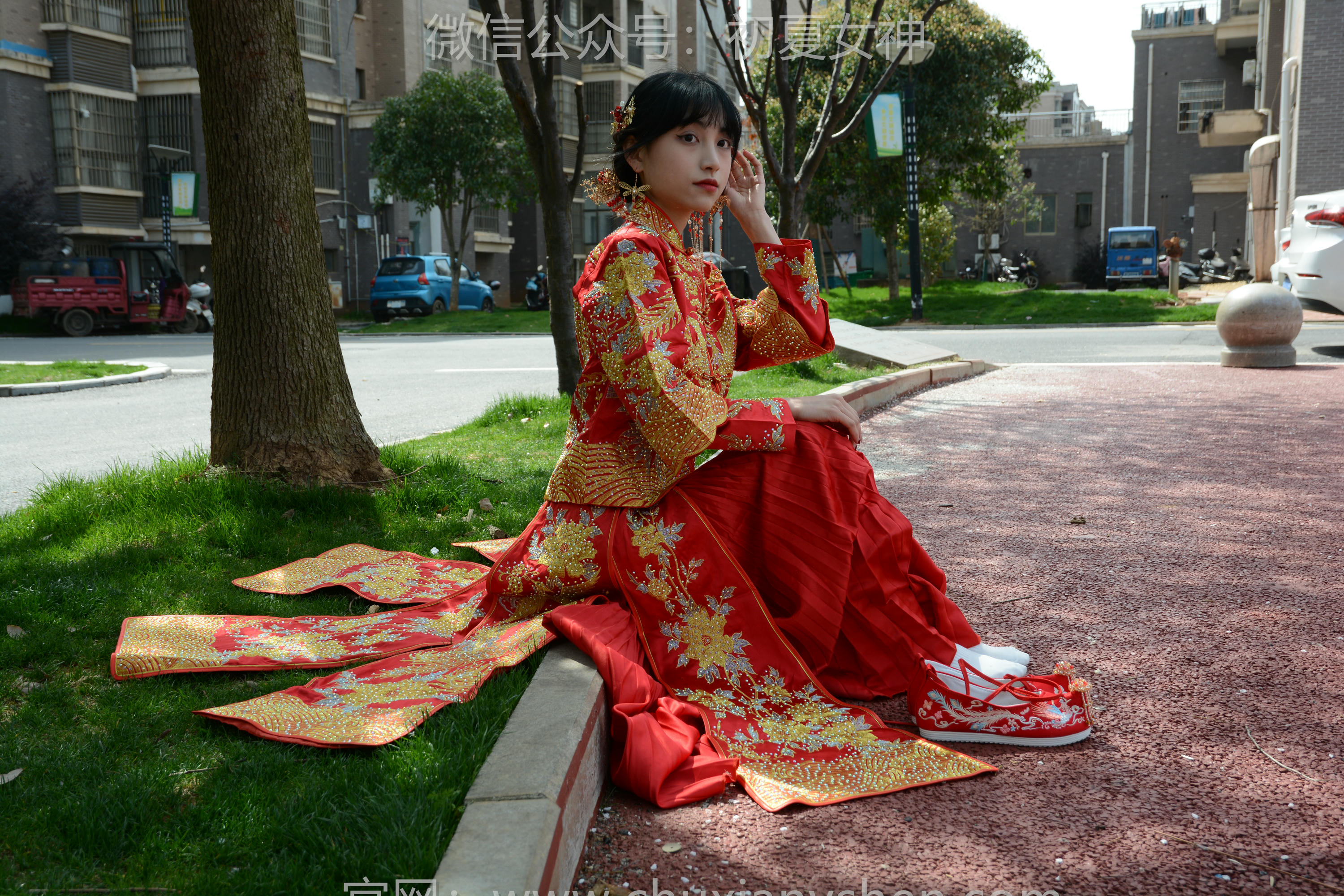 初夏女神 NO.160 柒柒 最美新娘 [140P1V-5.56GB]_第7集