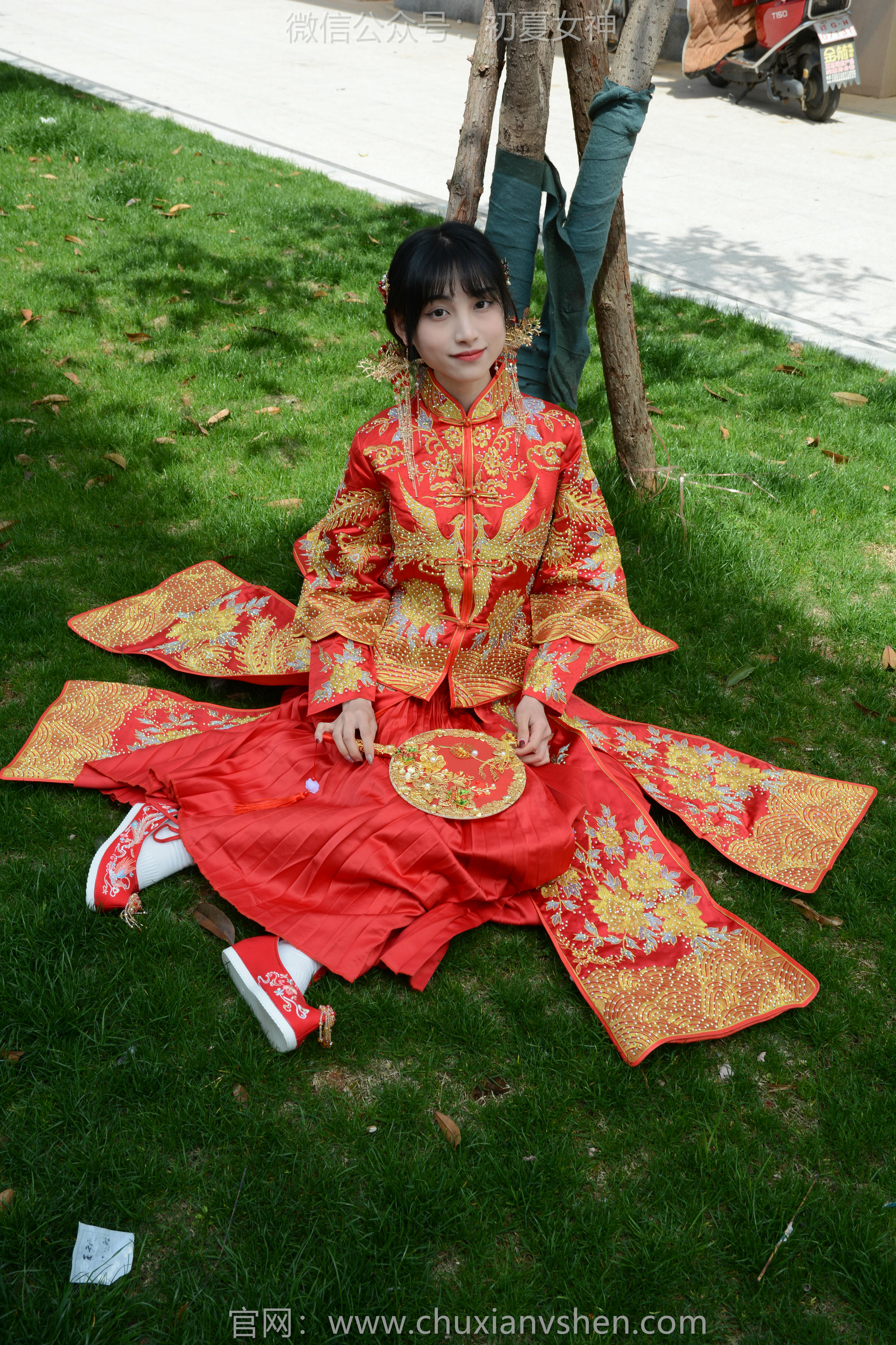 初夏女神 NO.160 柒柒 最美新娘 [140P1V-5.56GB]_第2集