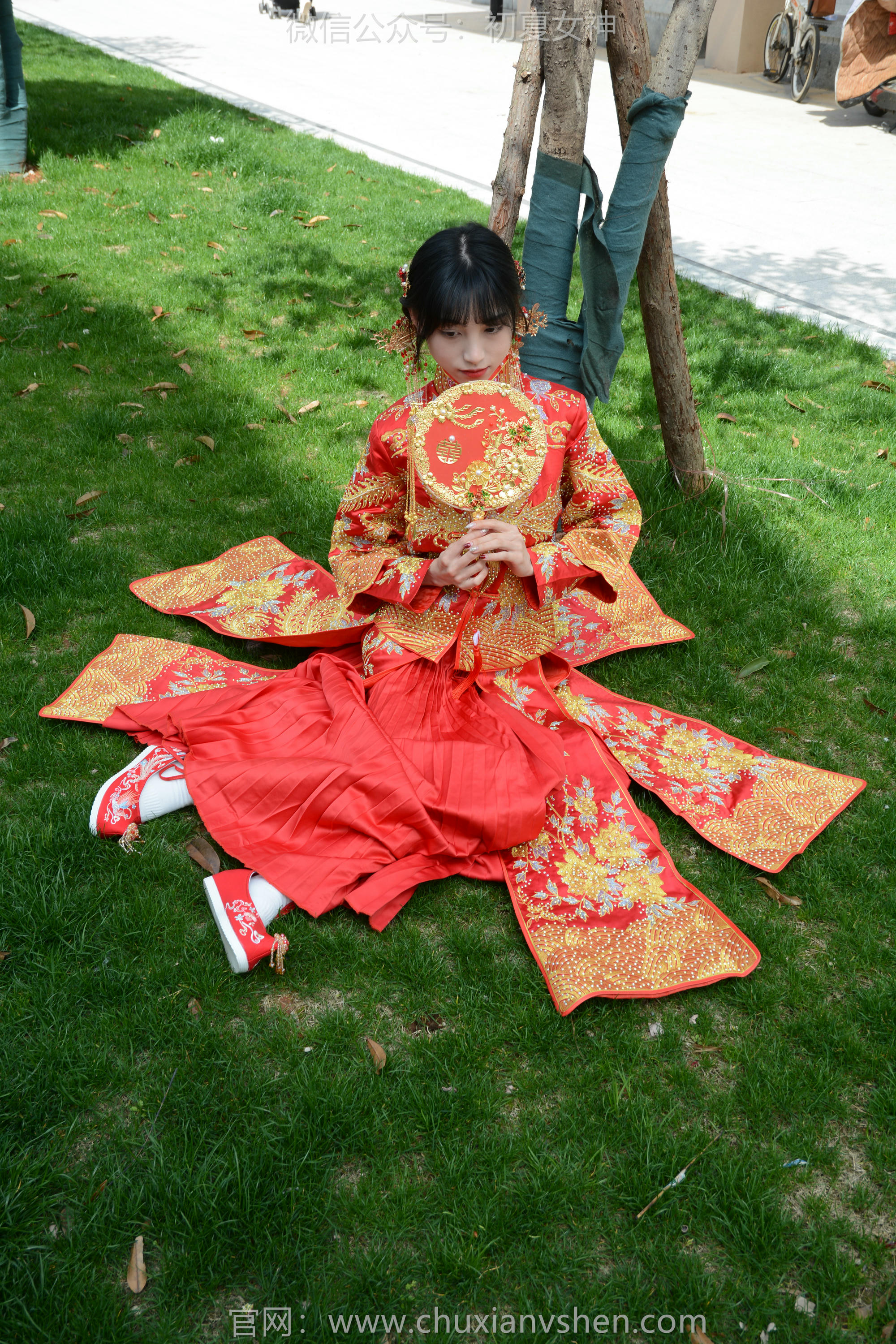 初夏女神 NO.160 柒柒 最美新娘 [140P1V-5.56GB]_第2集