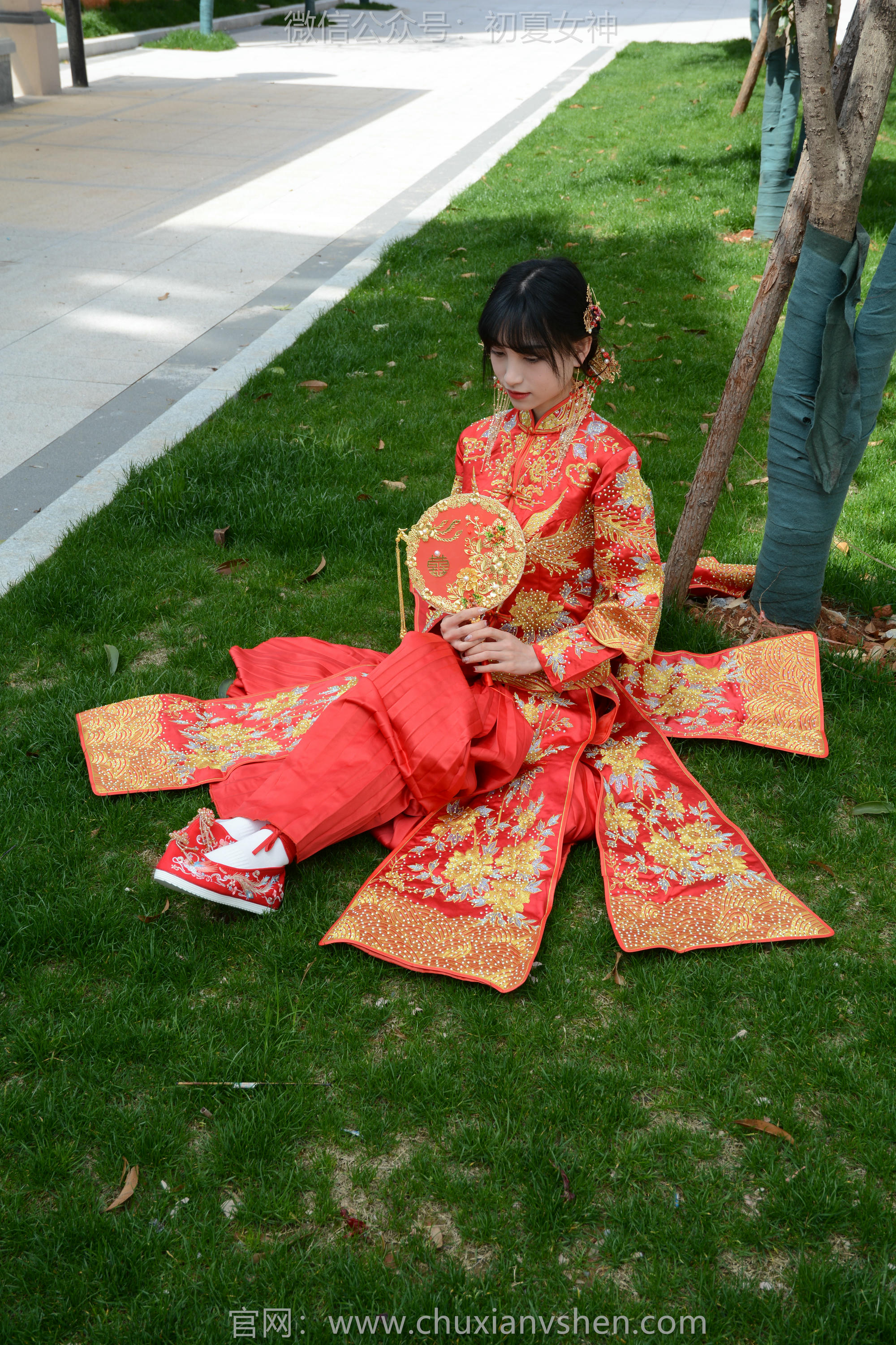 初夏女神 NO.160 柒柒 最美新娘 [140P1V-5.56GB]_第2集