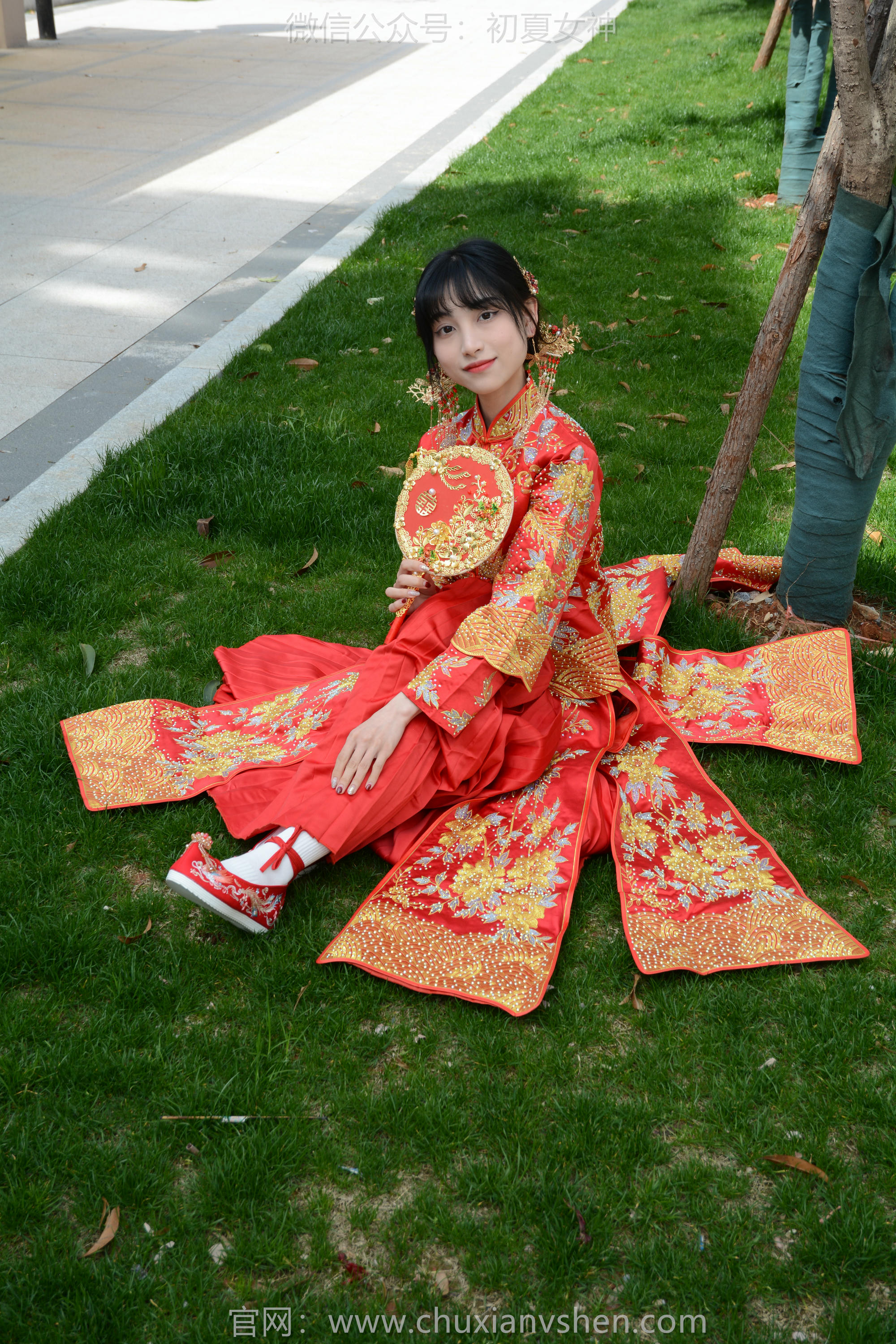 初夏女神 NO.160 柒柒 最美新娘 [140P1V-5.56GB]_第2集