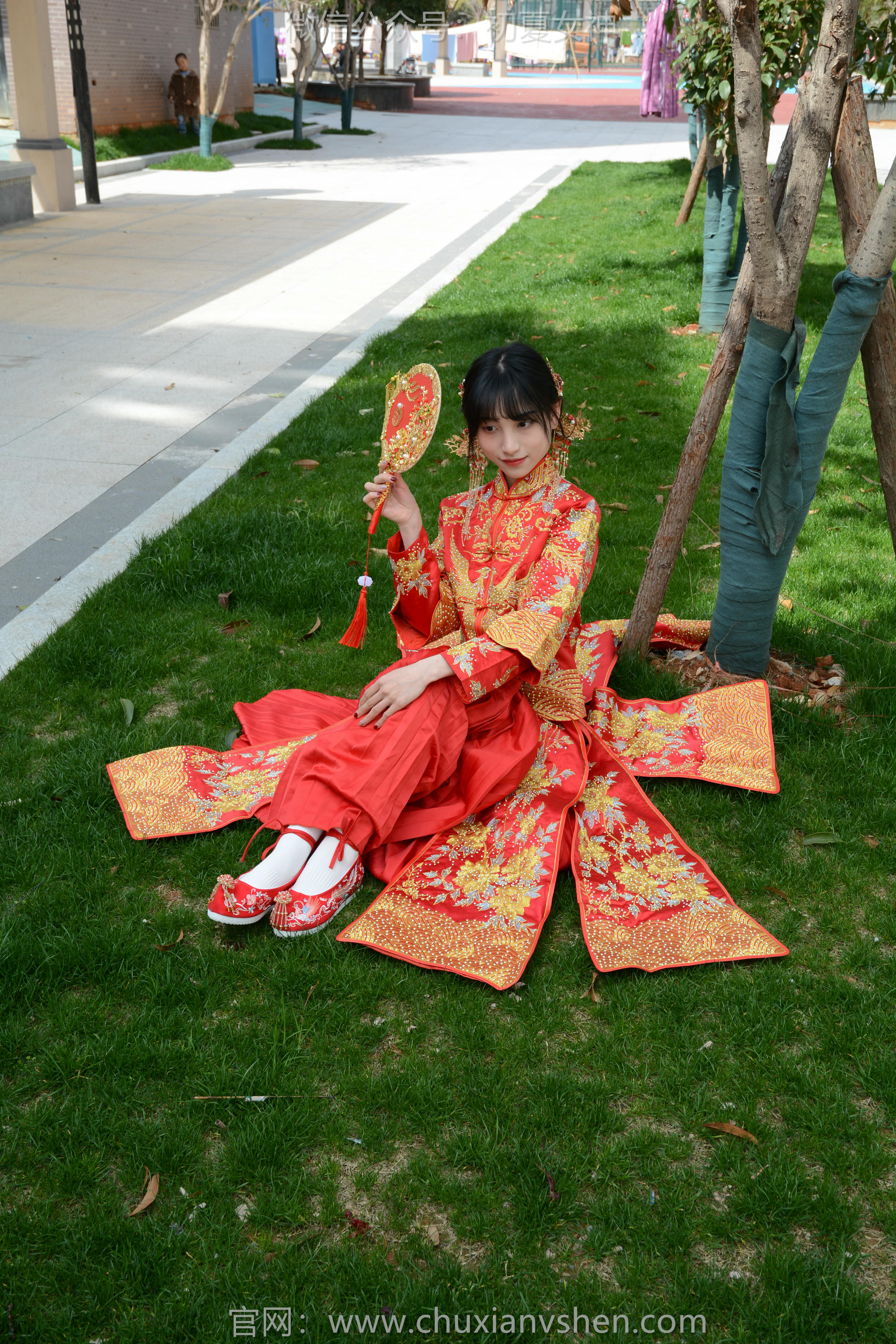 初夏女神 NO.160 柒柒 最美新娘 [140P1V-5.56GB]_第2集