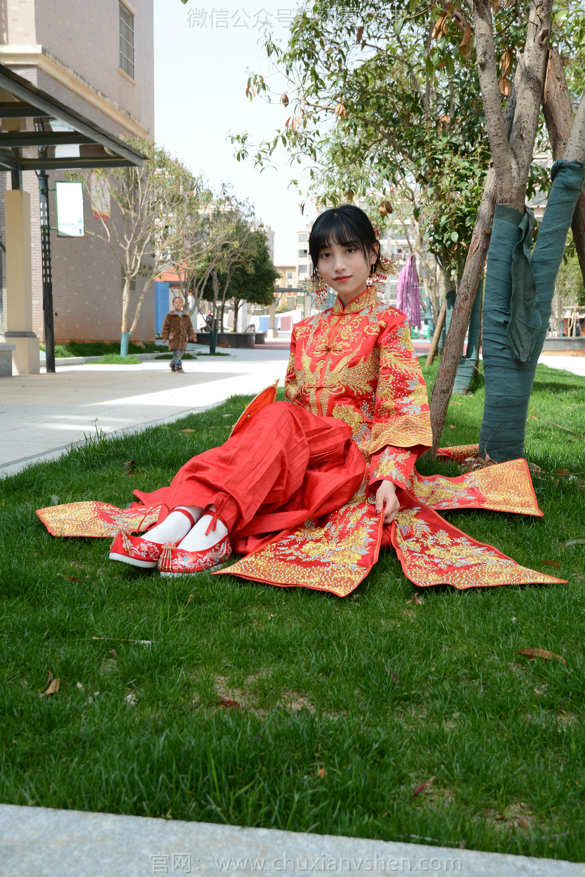 初夏女神 NO.160 柒柒 最美新娘 [140P1V-5.56GB]_第2集